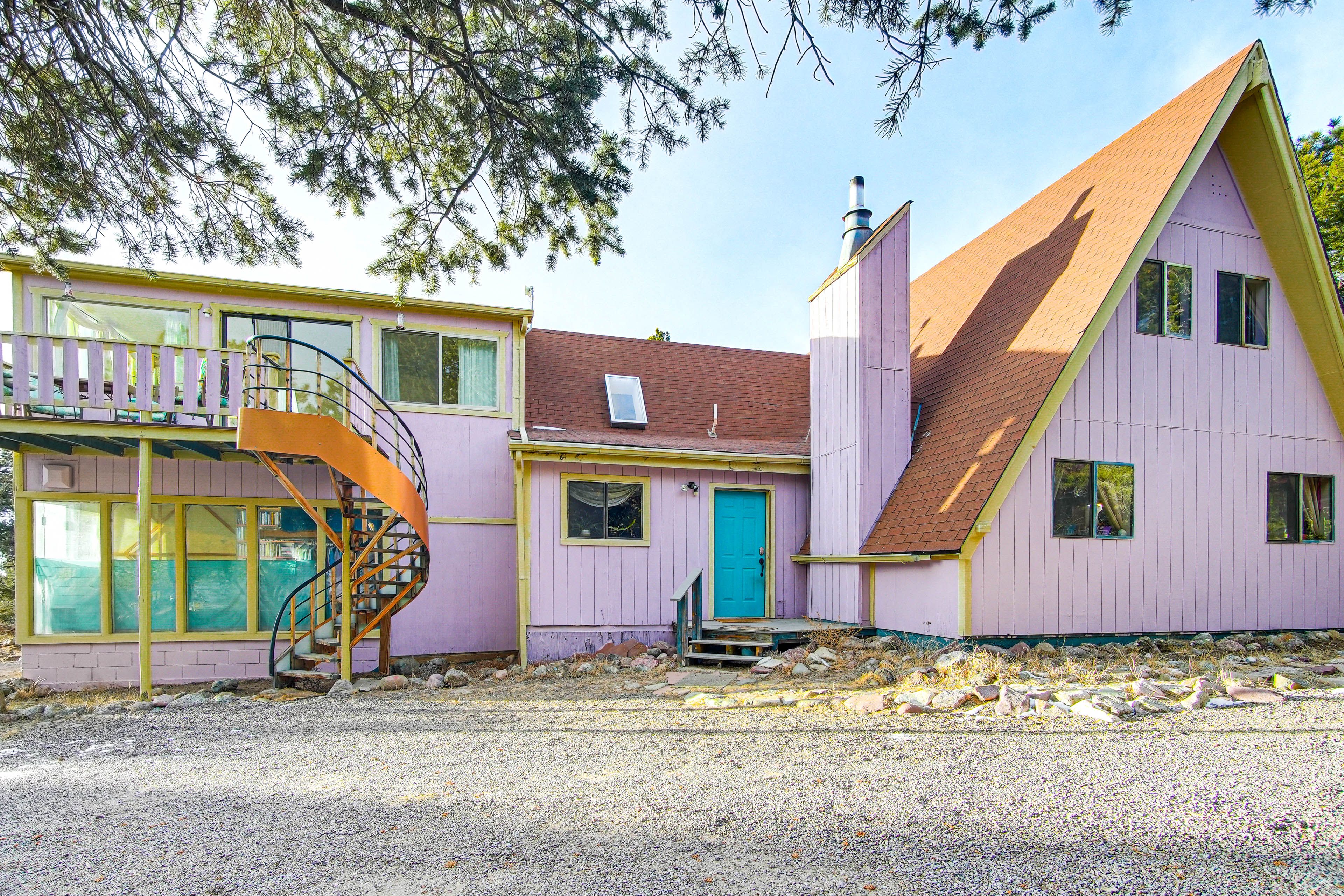 Property Exterior | Private Deck | Shared Meditation Mandalas