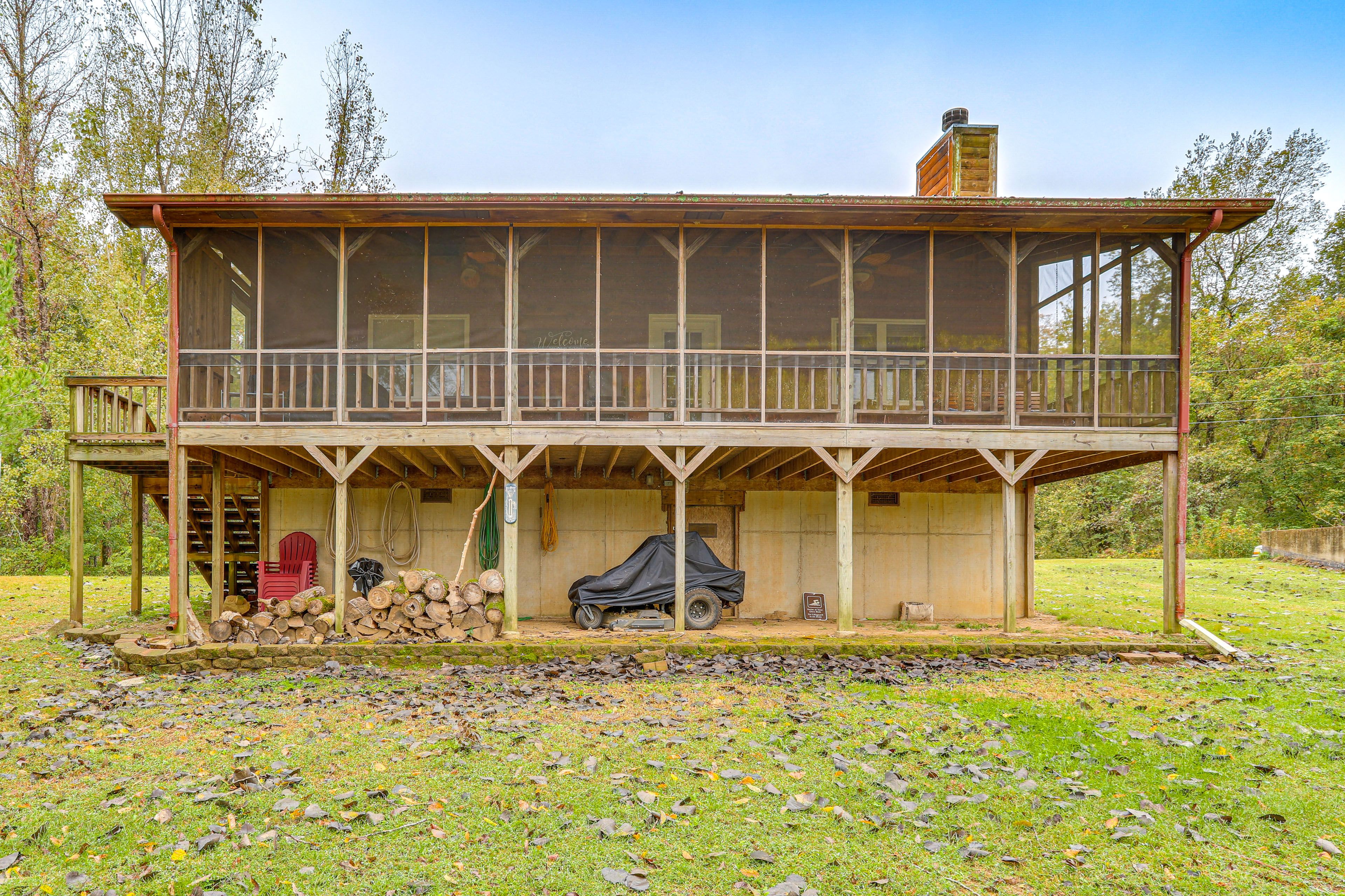 Large Private Yard | Fire Pit | Water Views