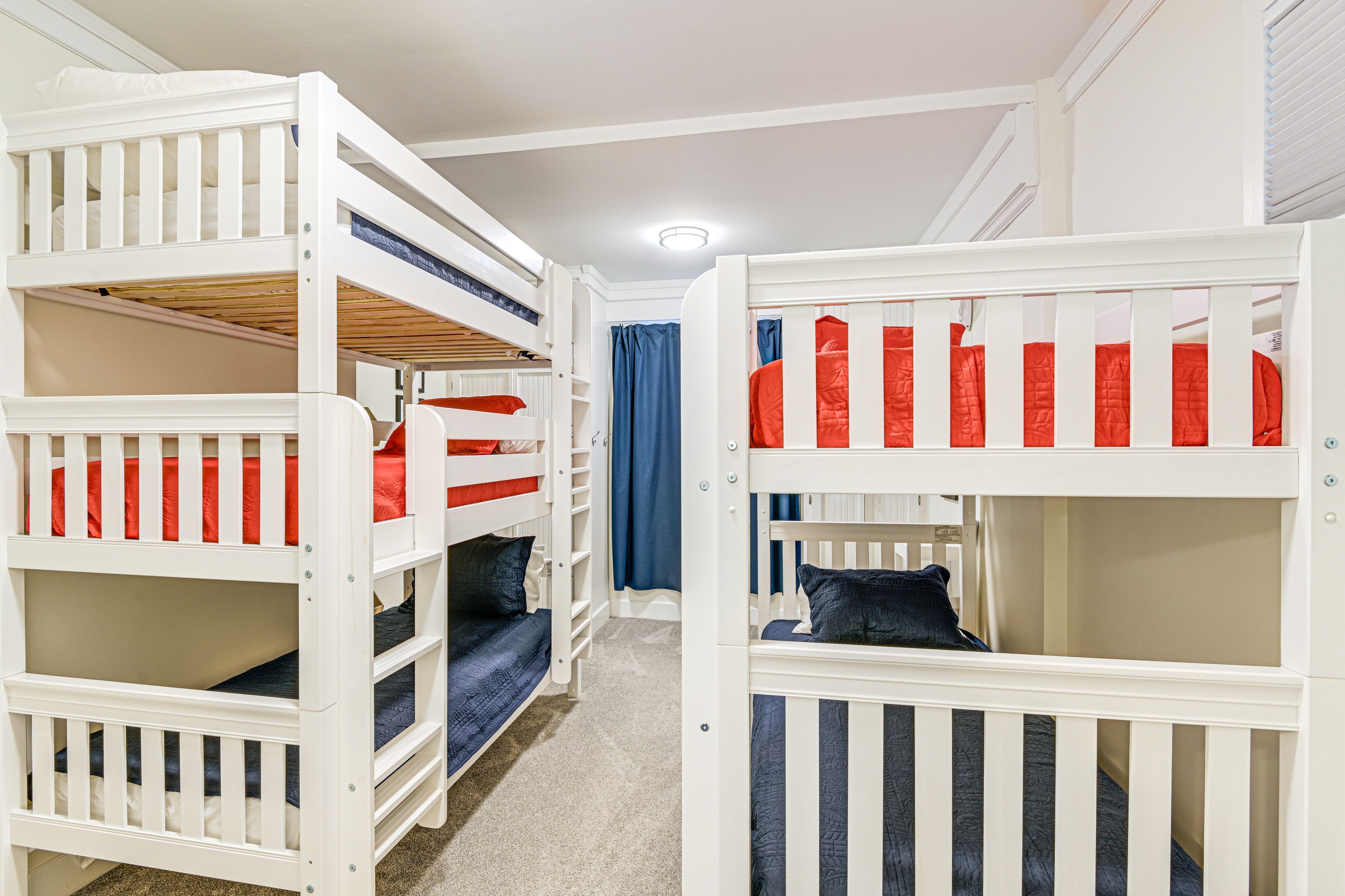 Bedroom 2 | Twin XL Adult Bunk Bed | Triple Twin Bunk Bed