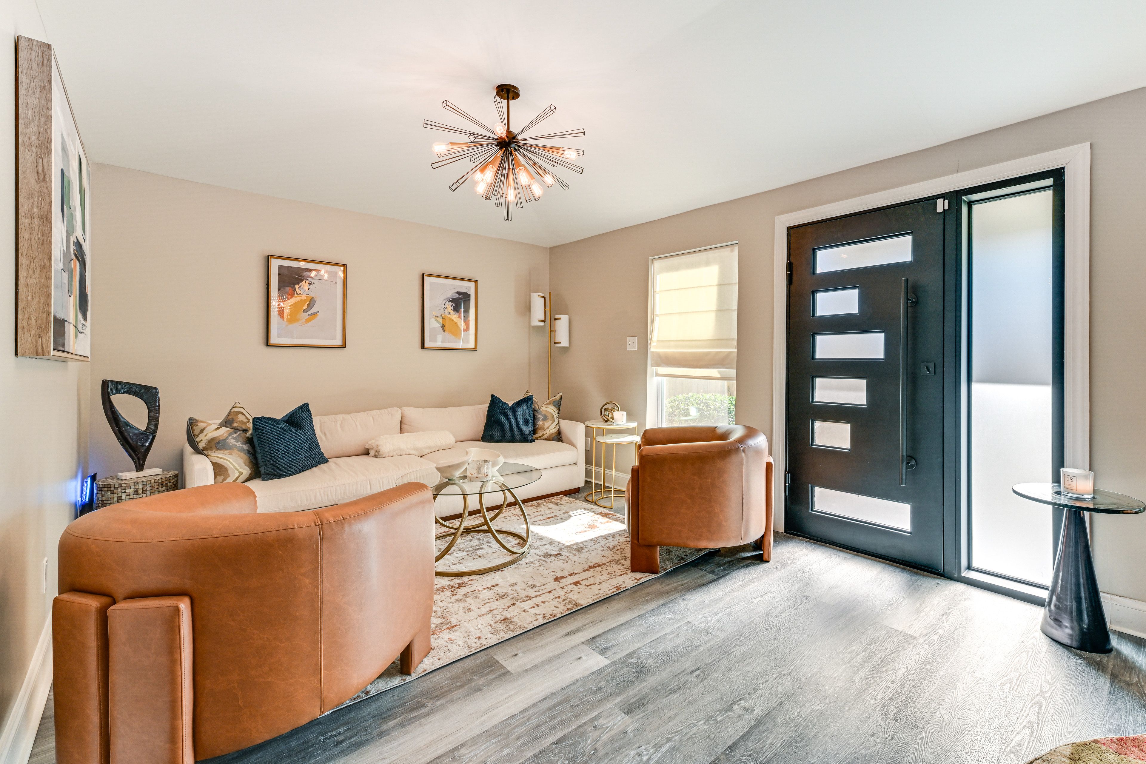 Charlotte Vacation Rental | 3BR | 2BA |1,200 Sq Ft | 4 Steps Required