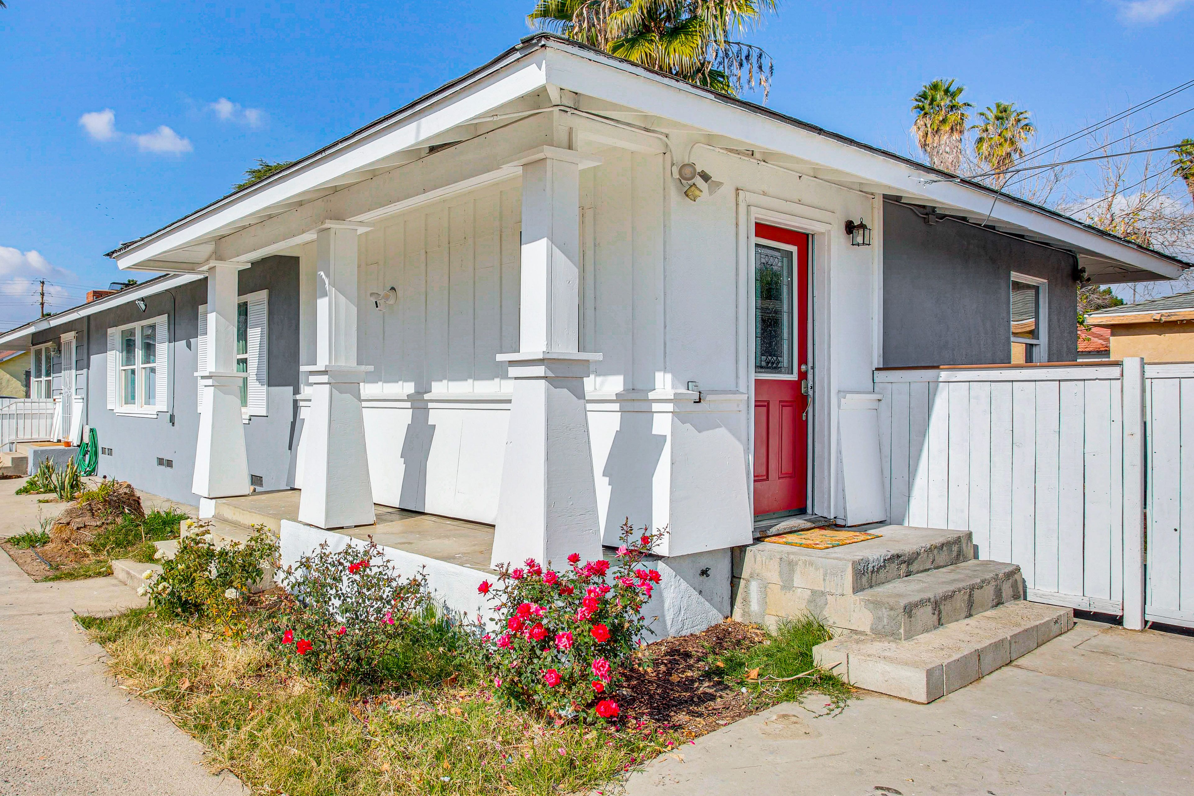 San Bernardino Vacation Rental | 2BR | 1BA | 1,200 Sq Ft | 3 Steps to Enter