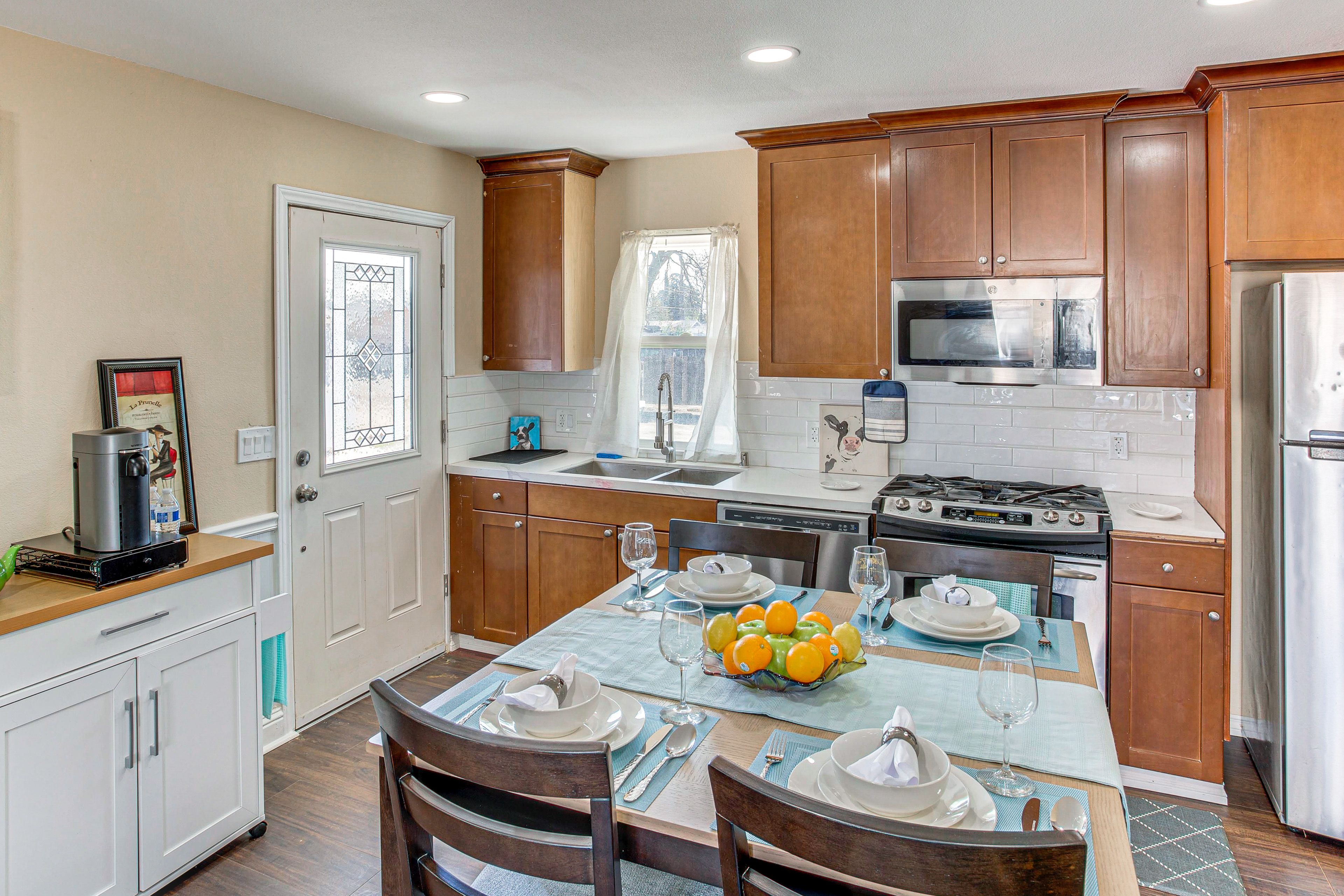 Dining Area & Kitchen | Nespresso | Dishwasher
