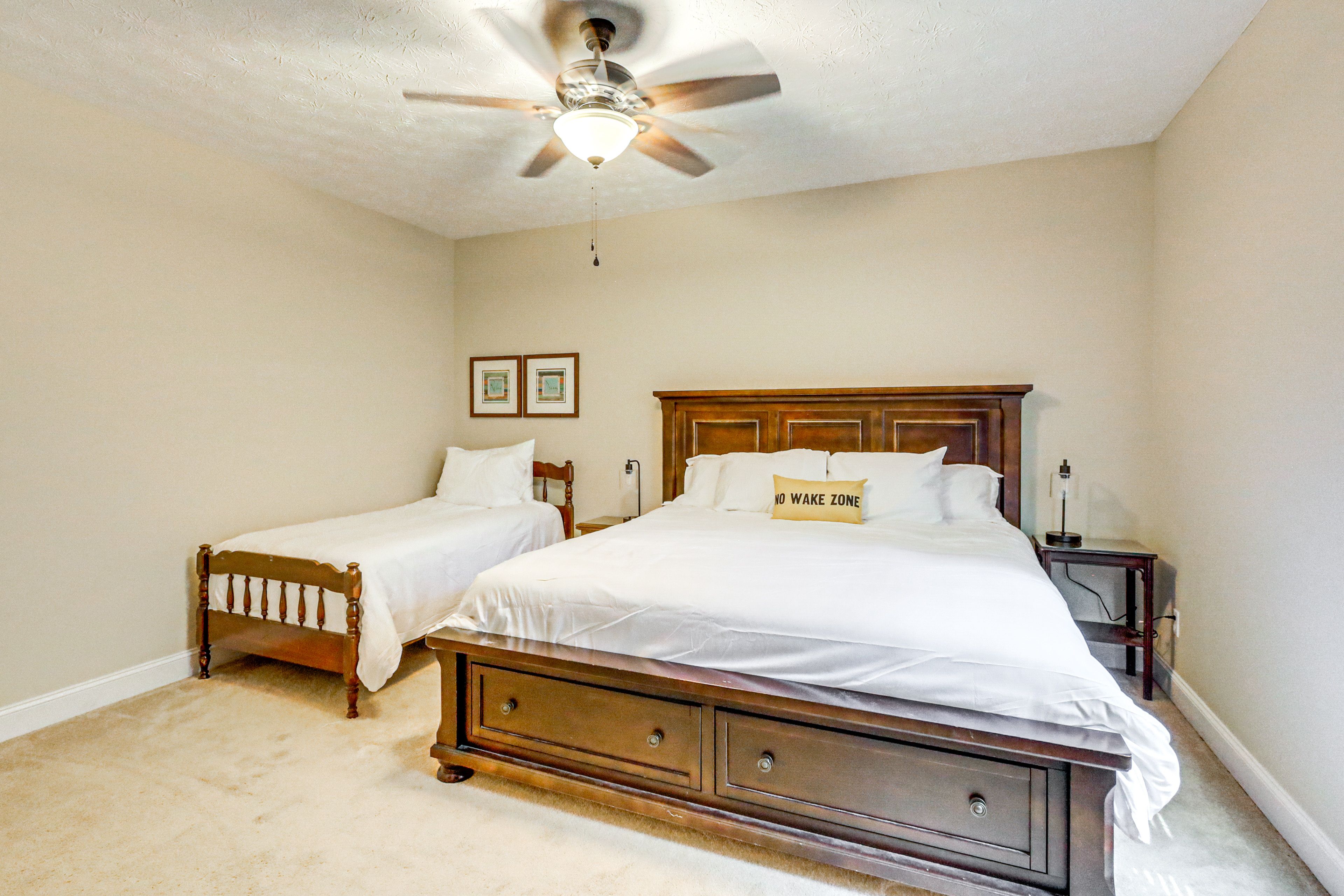 Bedroom 5 | King Bed | Twin Bed | Basement Level