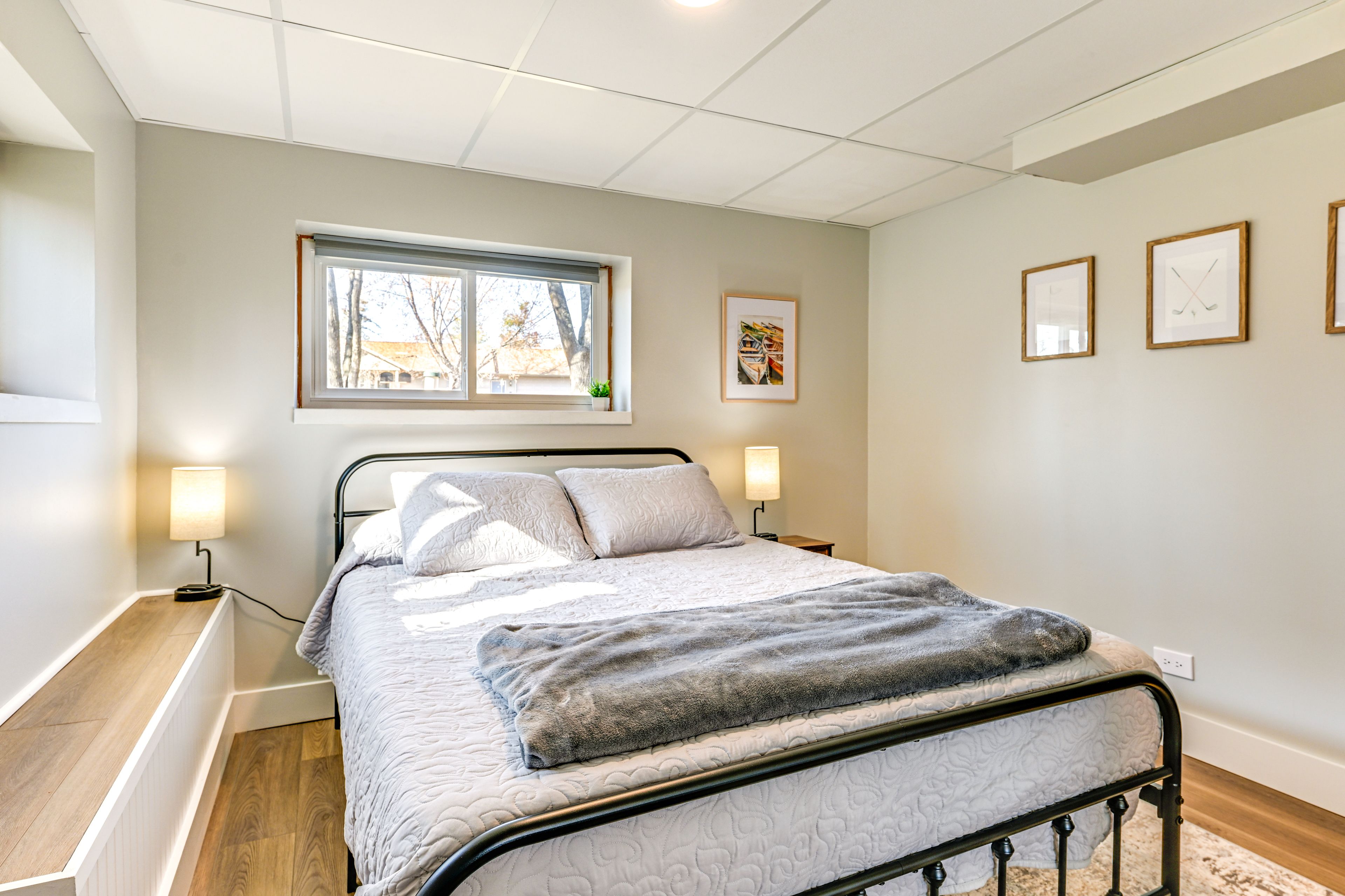 Bedroom 4 | Lower Level | Queen Bed | Linens Provided