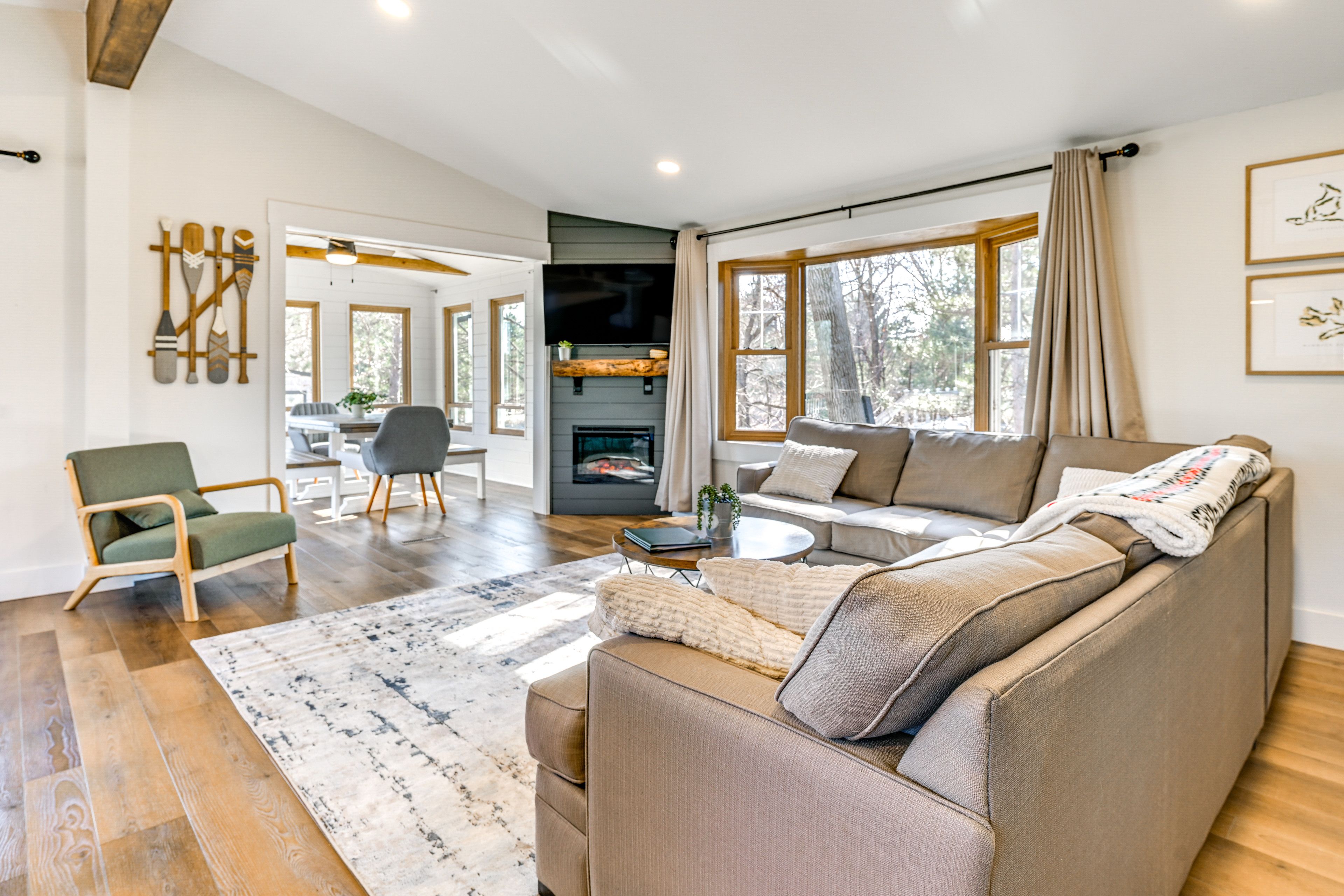Living Room | Main Level | Central A/C & Heating