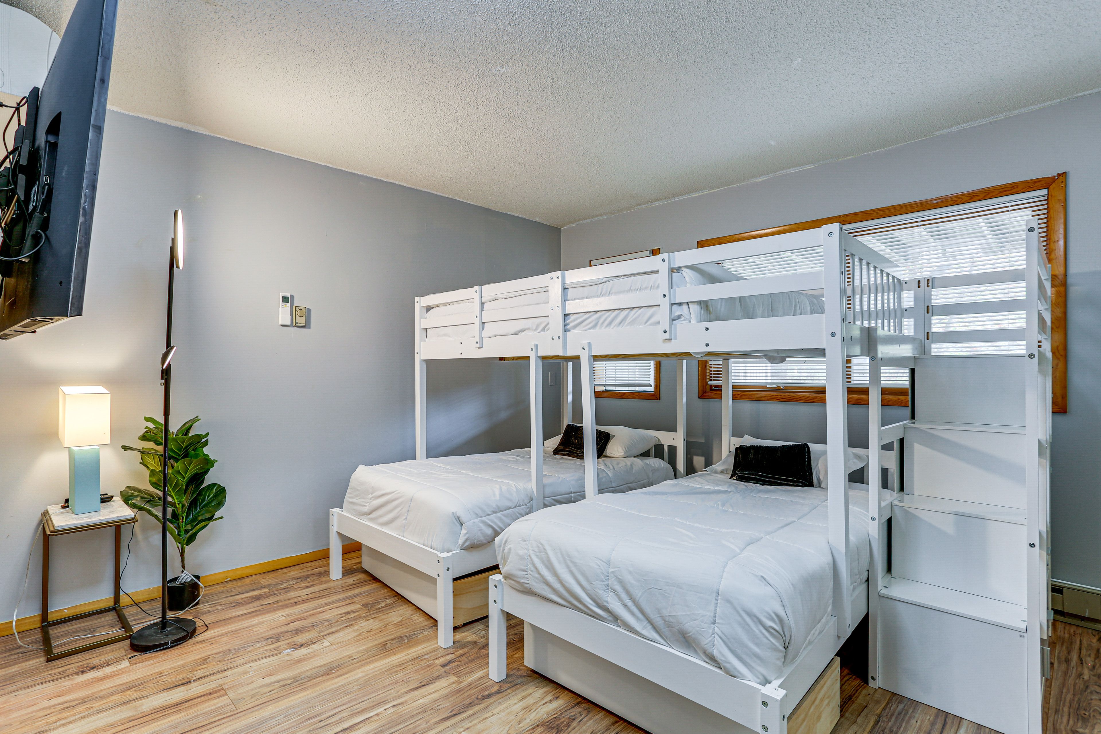 Bedroom 4 | Full/Double Twin Bunk Bed | Basement Level