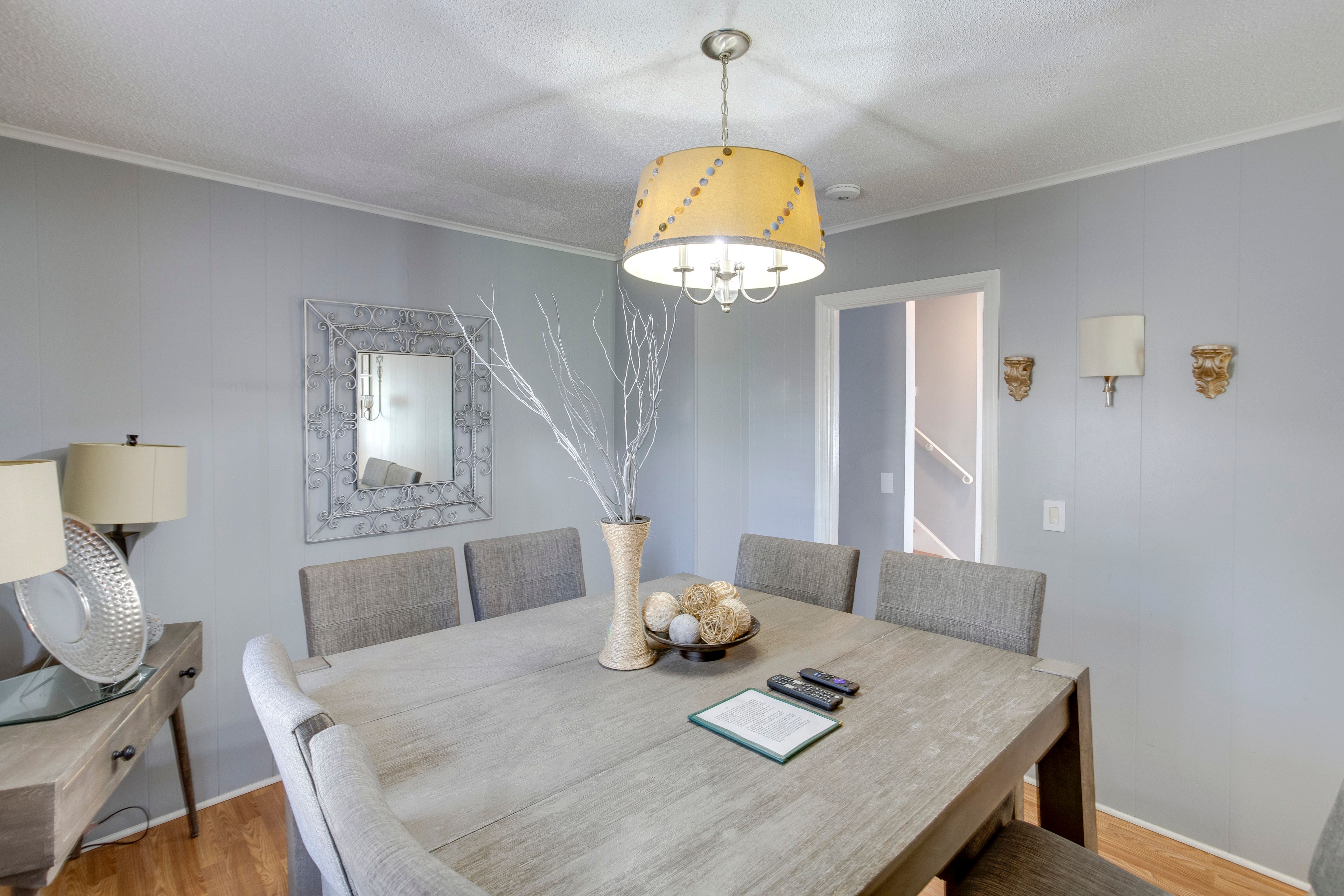 Dining Area | 1st Floor | Dishware/Flatware | Trash Bags/Paper Towels