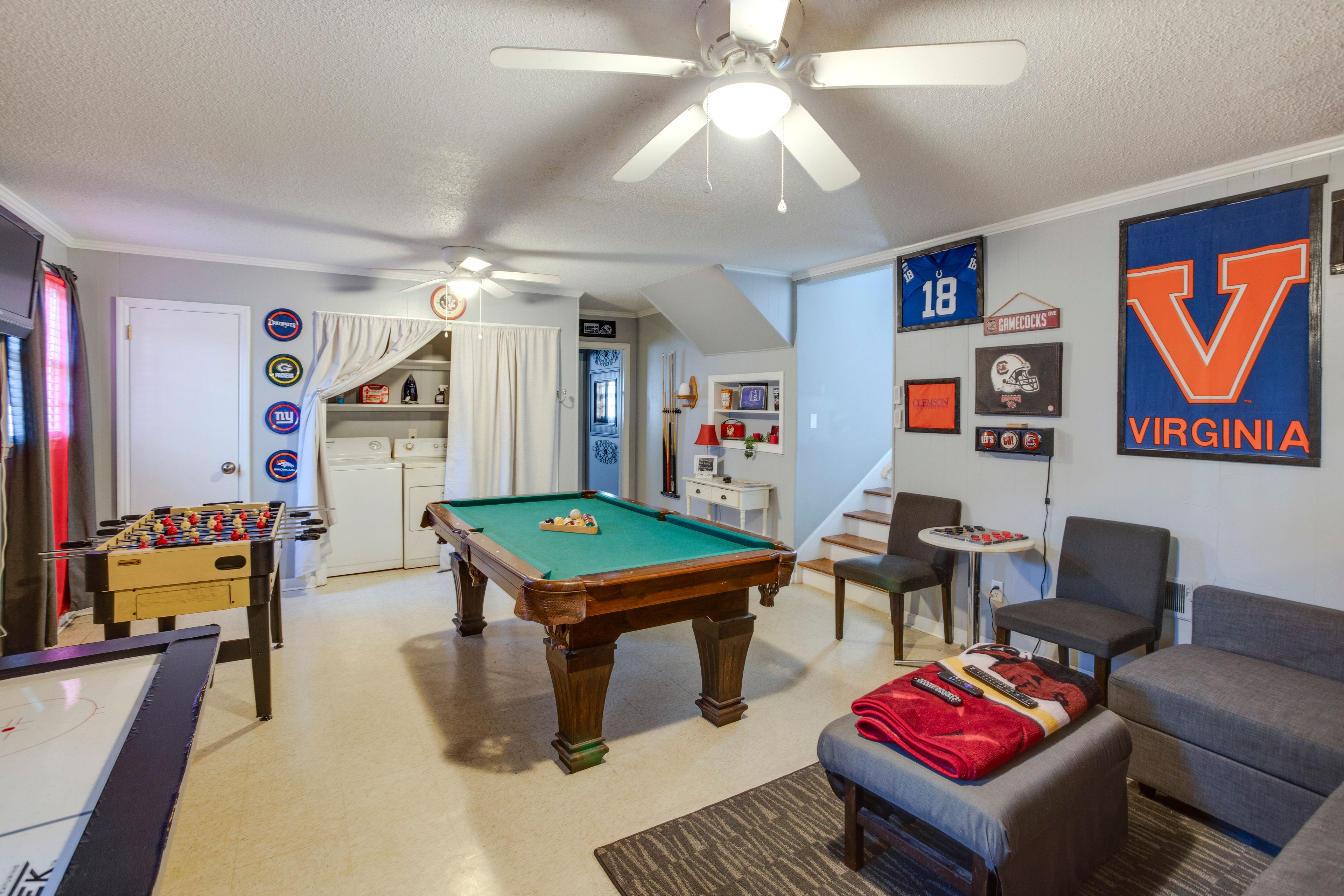 Laundry Area | Basement | Washer/Dryer | Iron/Board