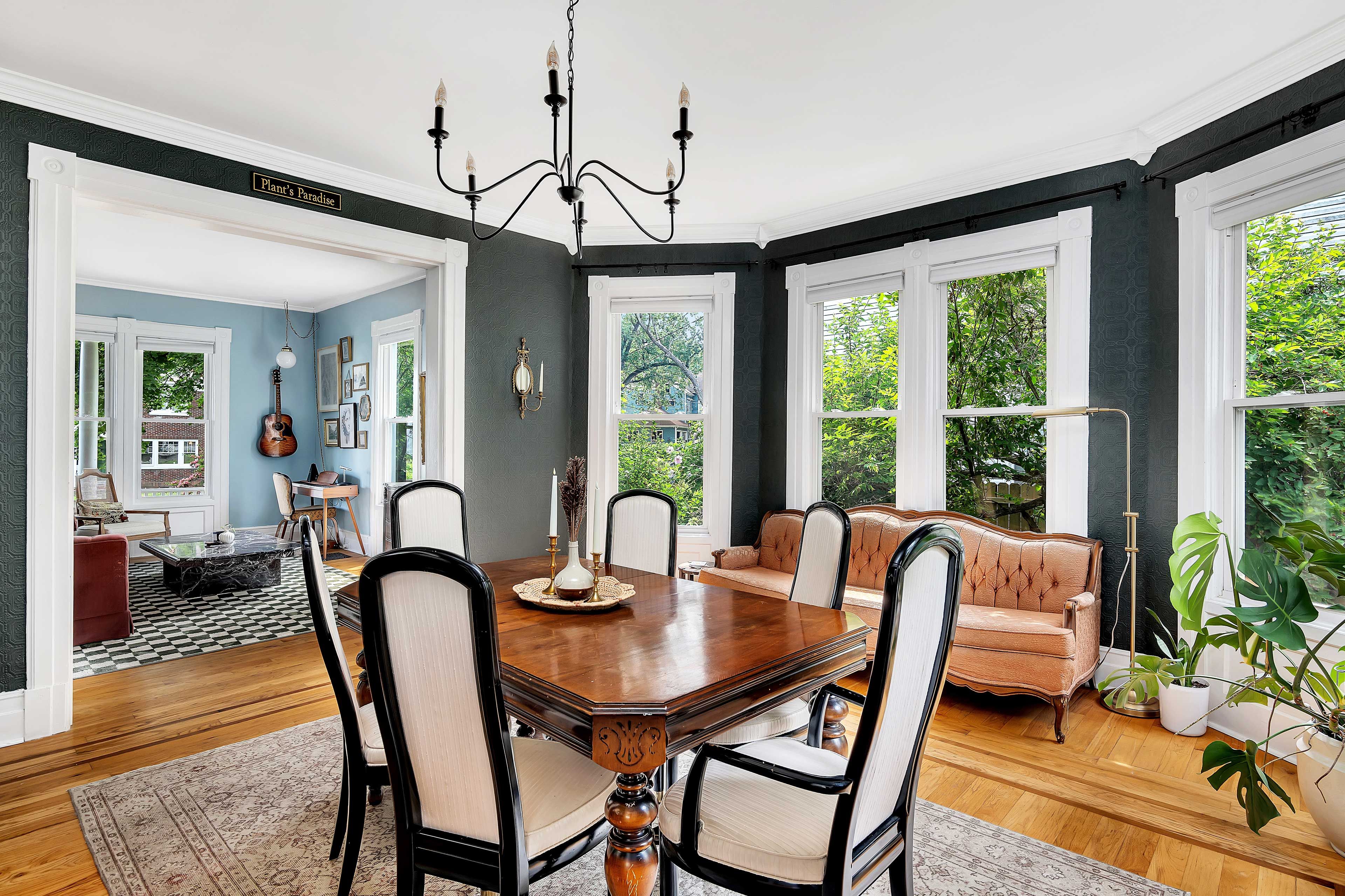 Dining Room | Dishes & Flatware Provided | 2-Story Home | Antique Furnishings