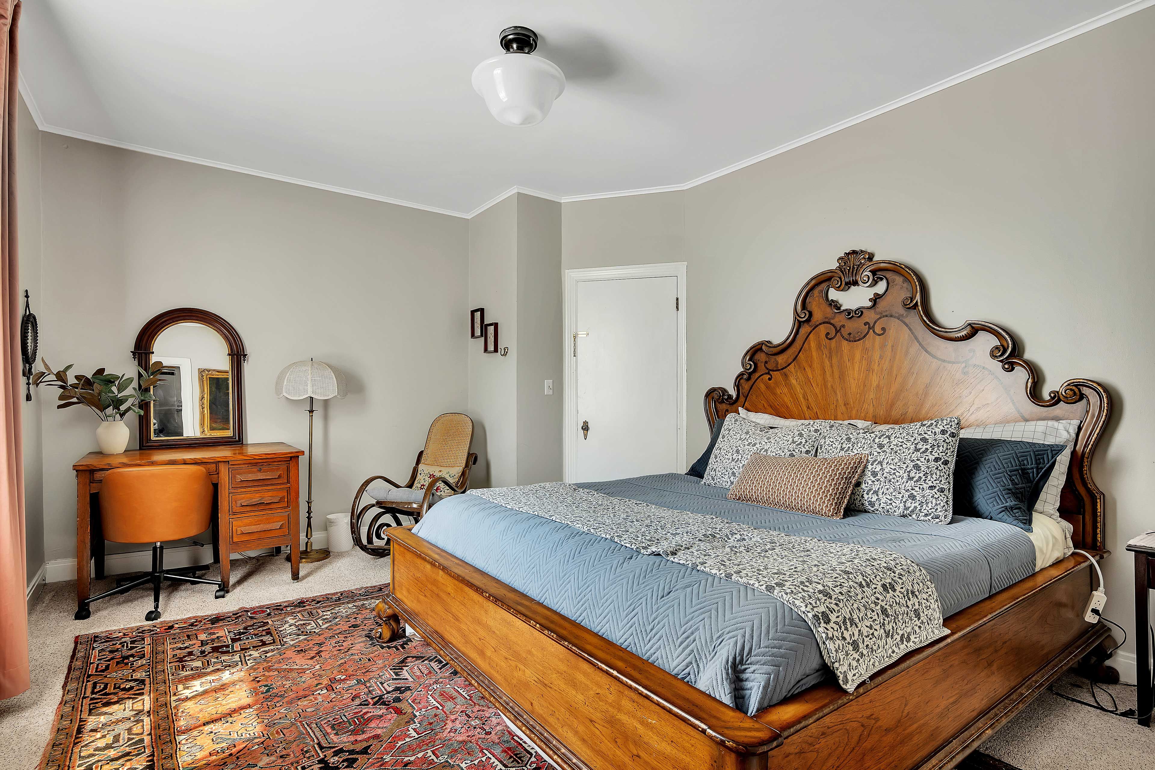 Bedroom 1 | King Bed | Sleeper Sofa | 2nd Floor | Desk