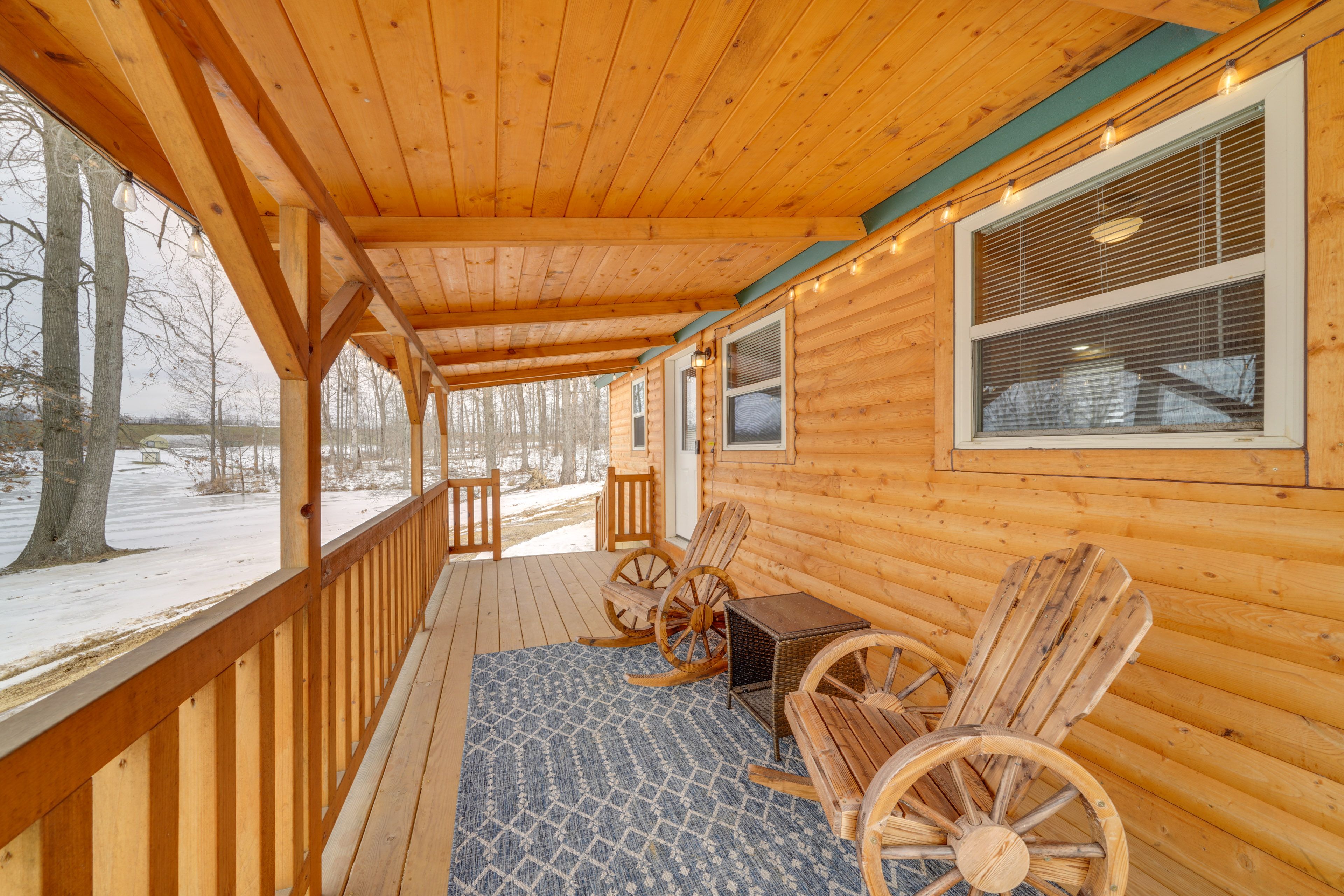 Porch | Rocking Chairs | Pond View