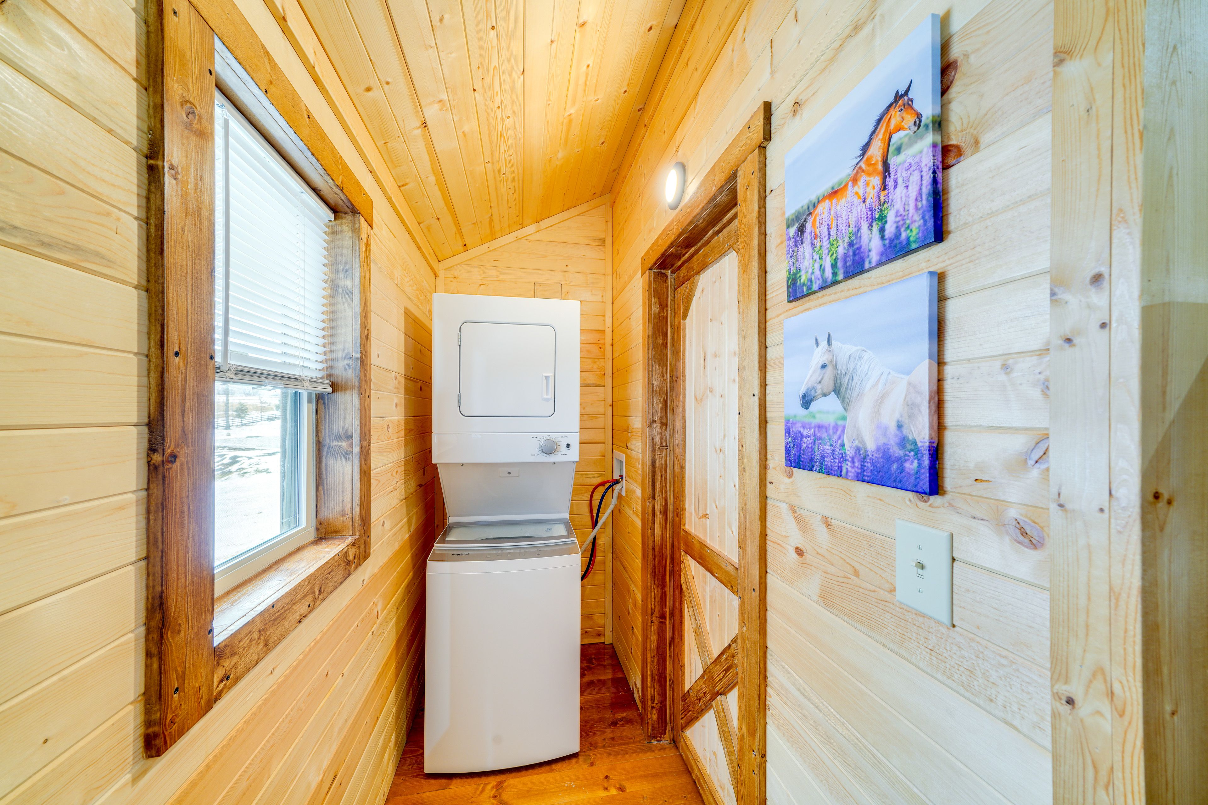 Washer & Dryer | Detergent Provided