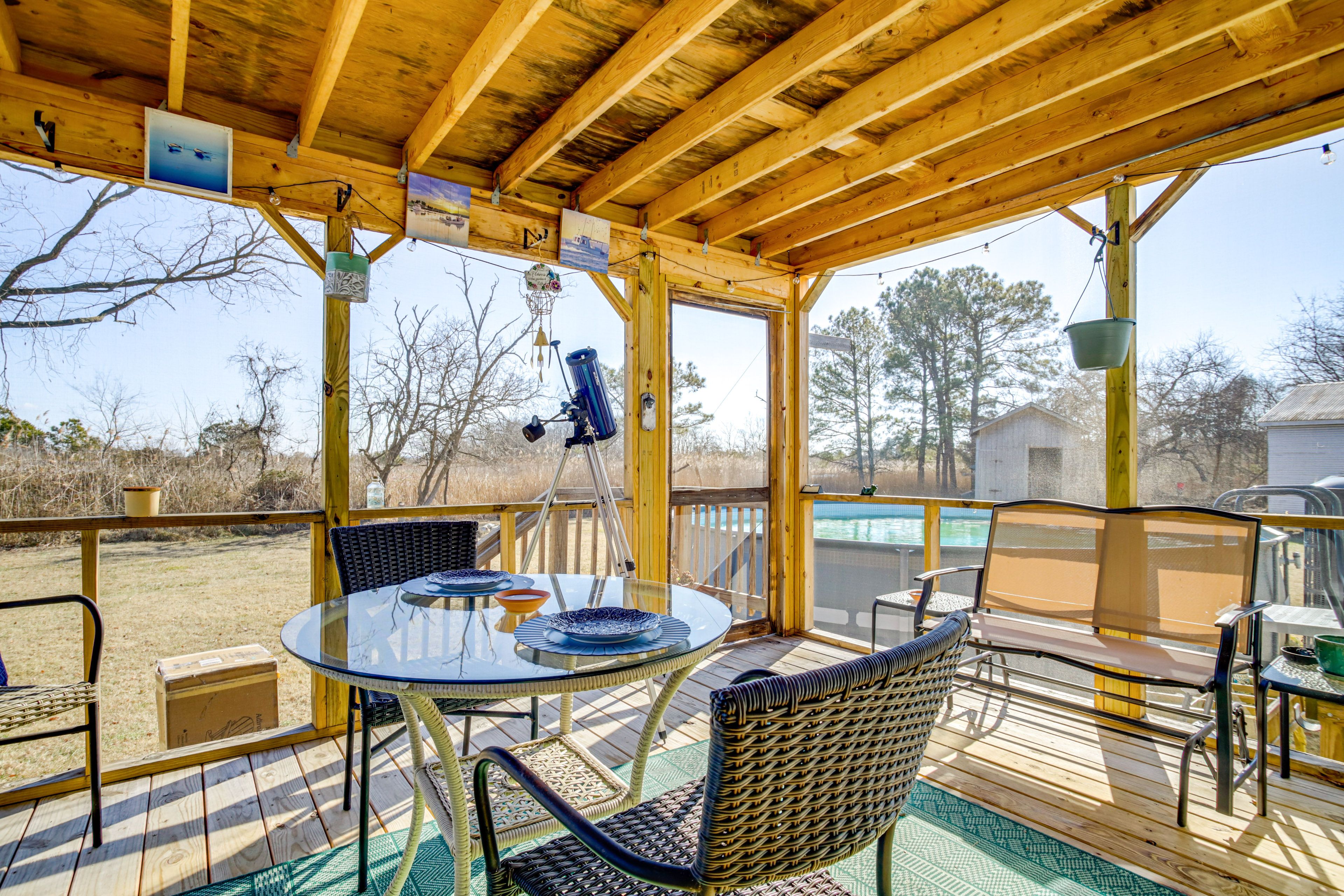 Deal Island Historic District Vacation Rental | 2BR | 1BA | Stairs Required