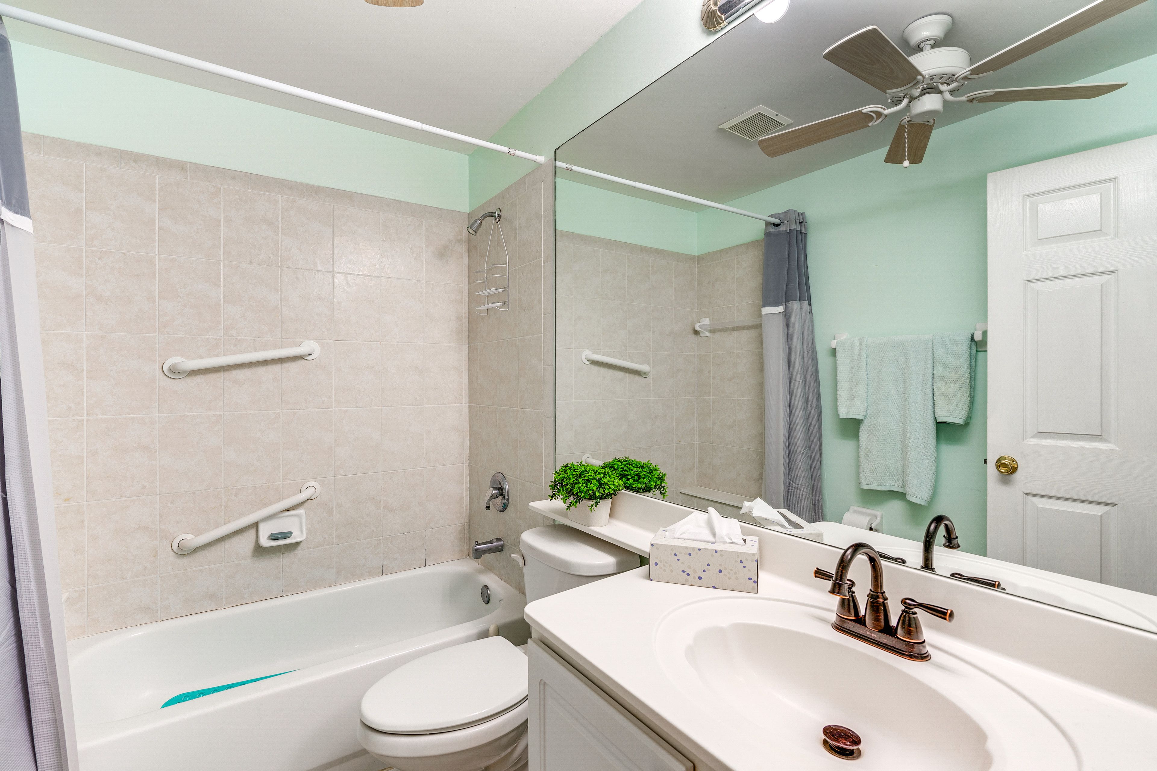 Full Bathroom | Grab Rails in Shower