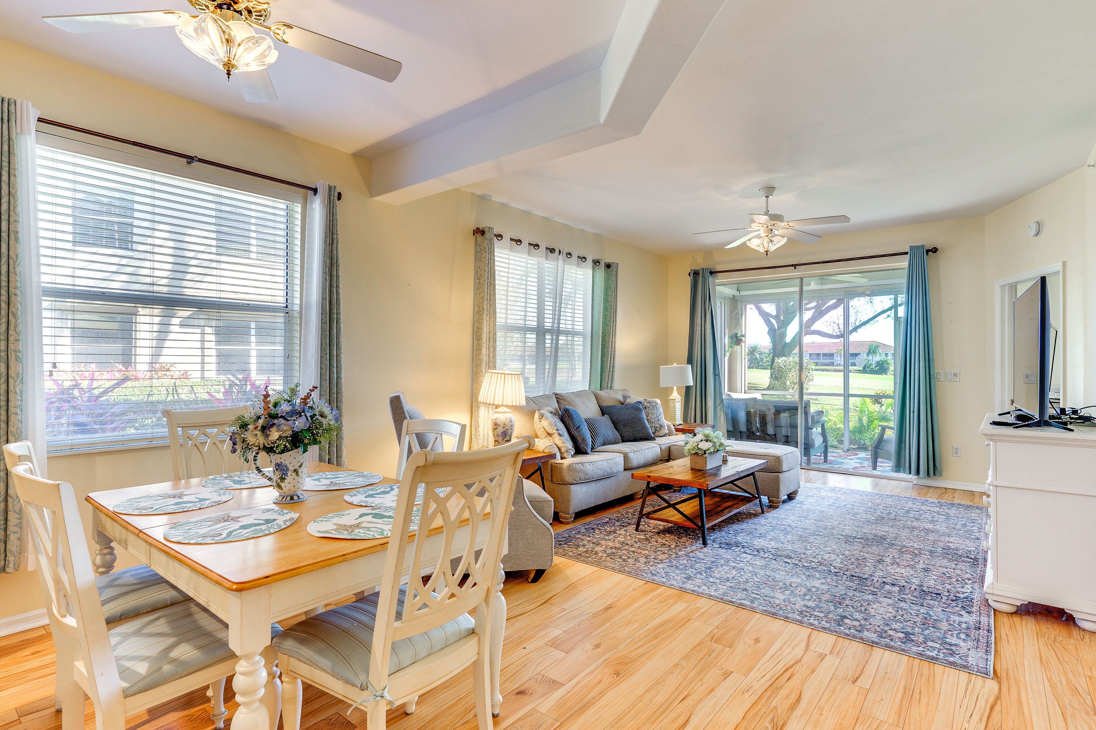 Living Room | Single-Story Unit | 1st-Floor Condo