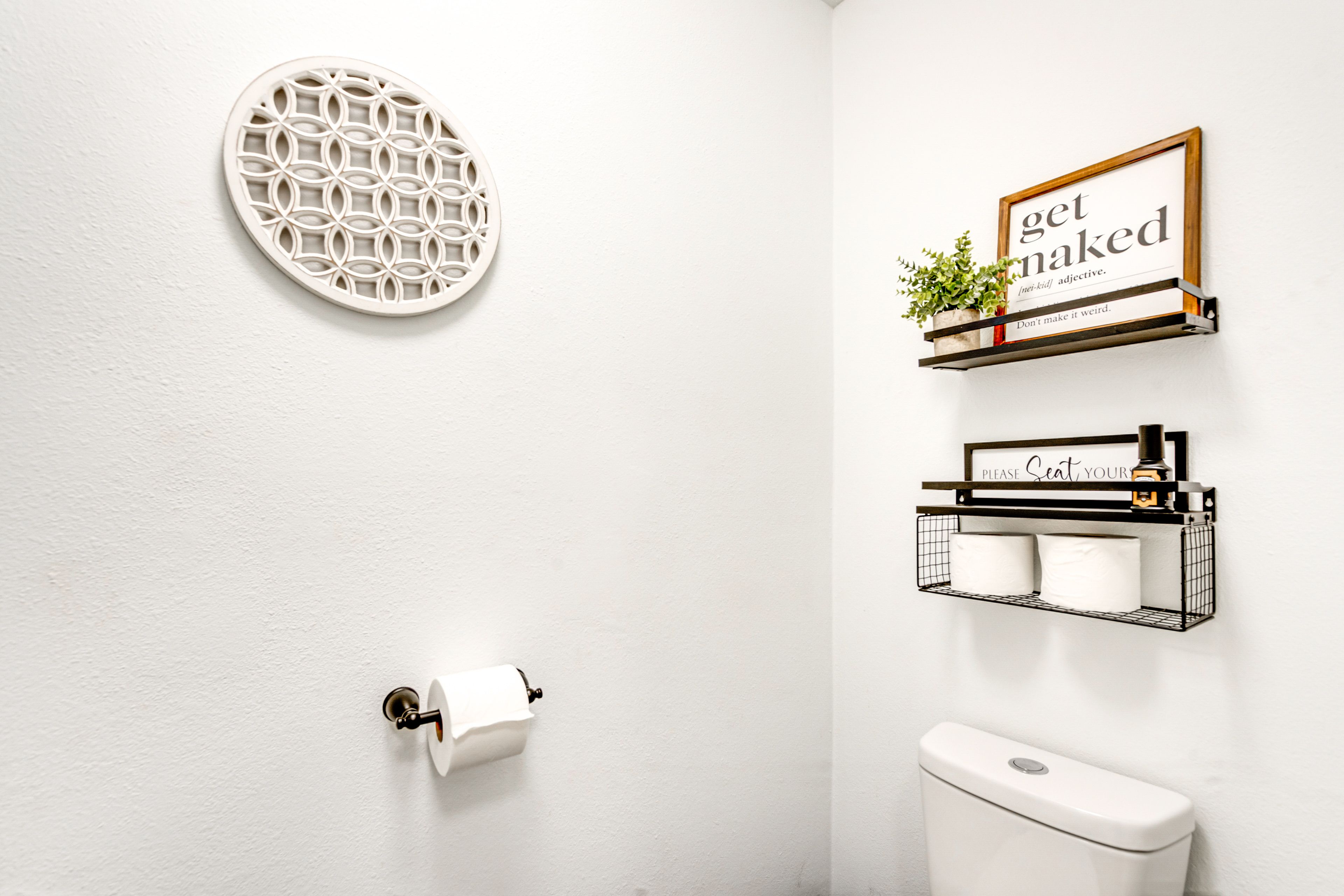 Half Bathroom | Hair Dryer | 1st Floor