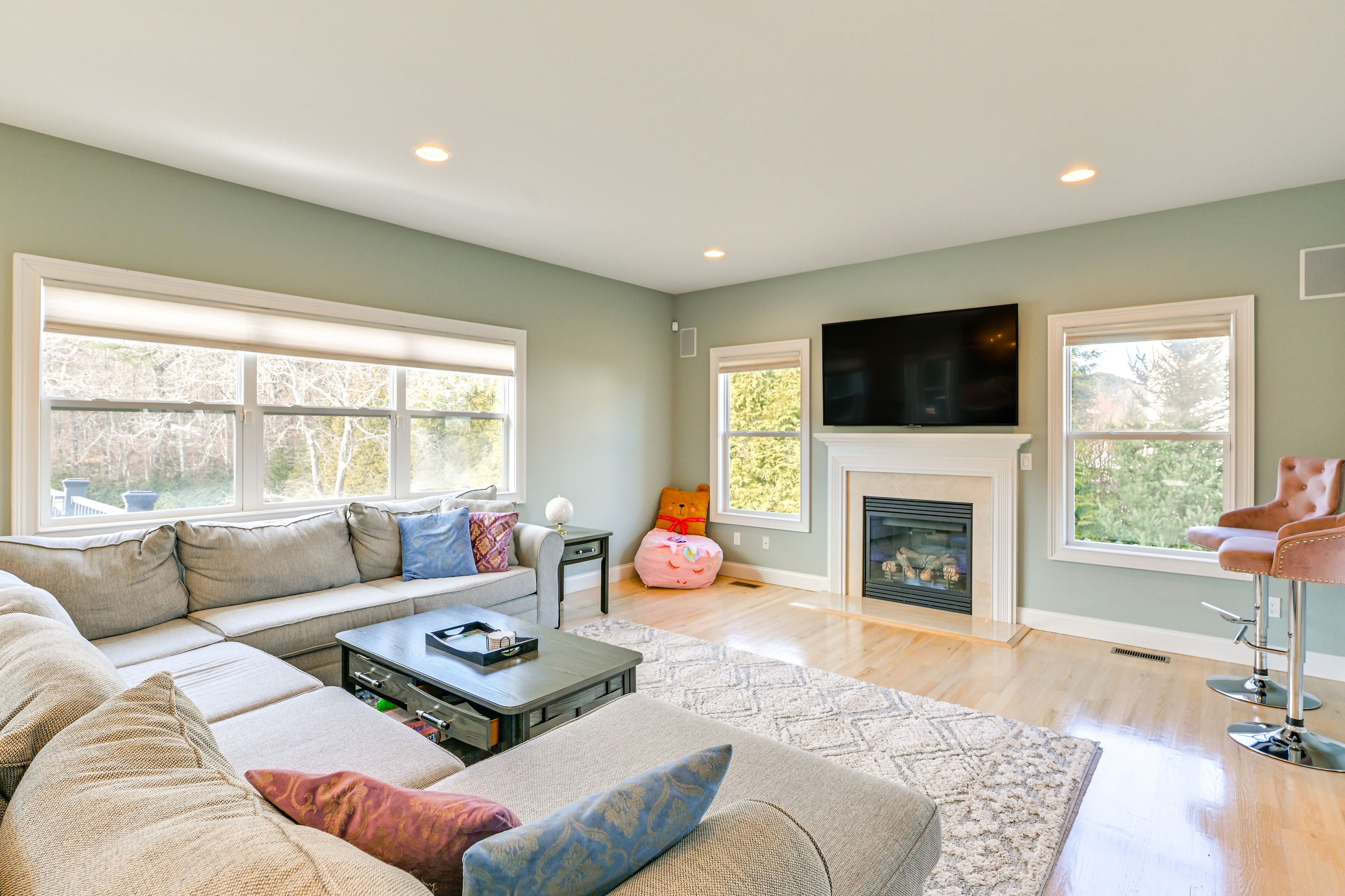 Living Room | 1st Floor | Central A/C & Heating