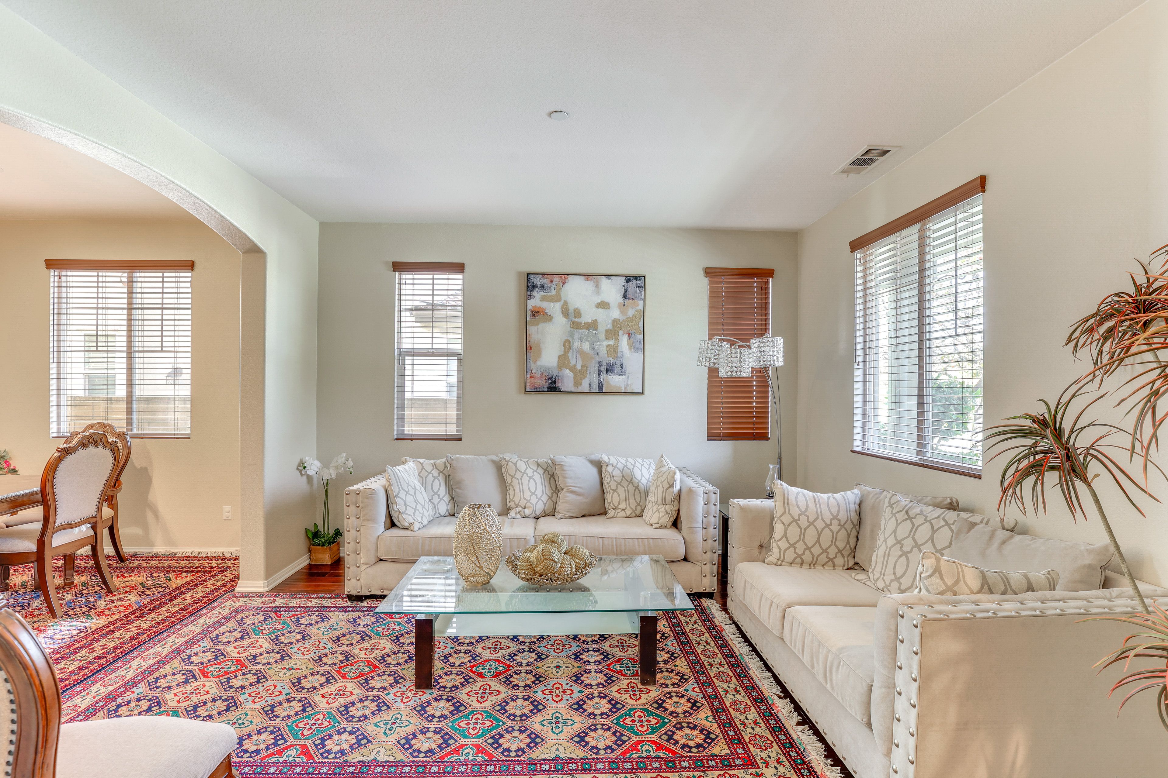 Front Room | 1st Floor | 2-Story Home | Free WiFi