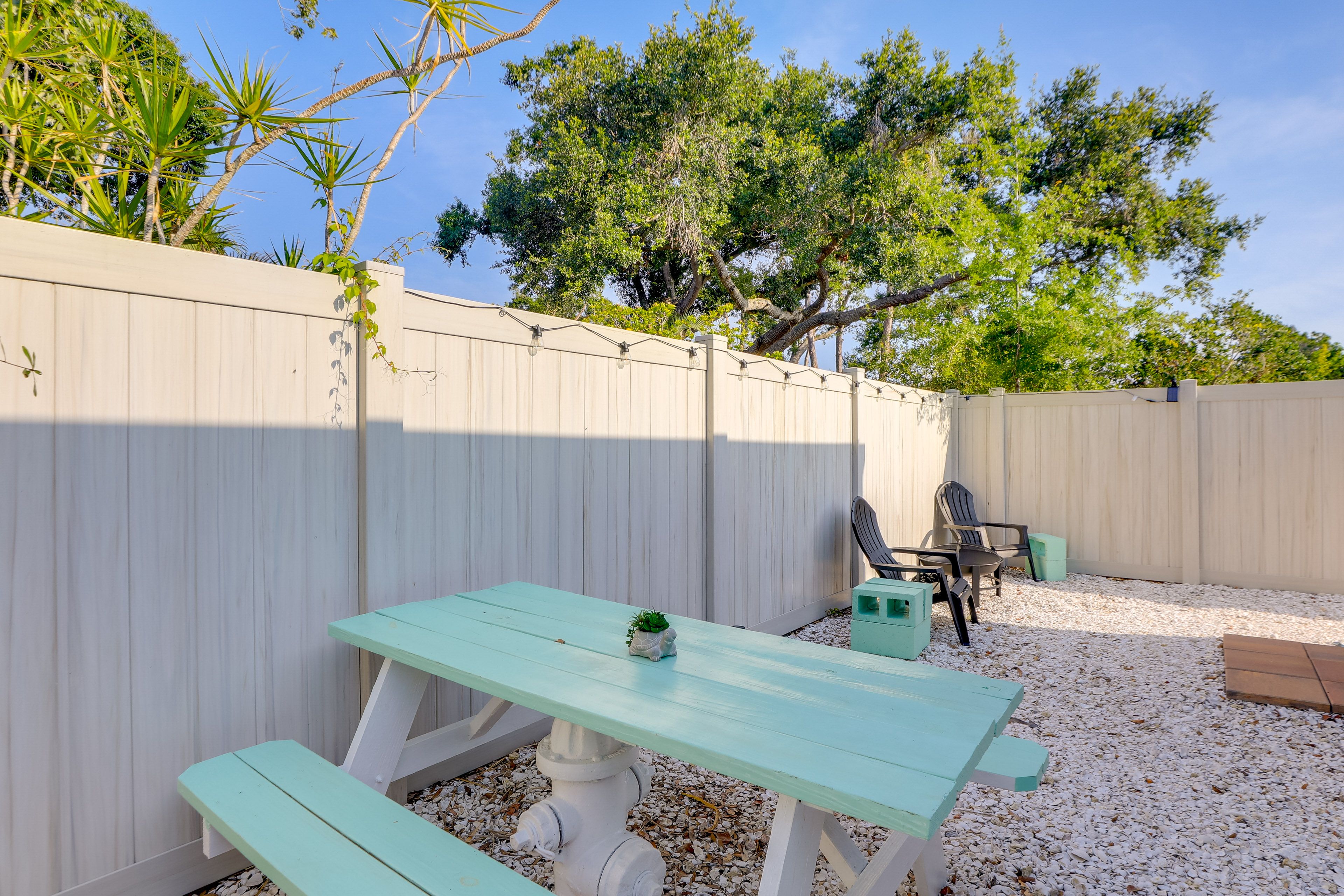 Private Fenced-In Patio