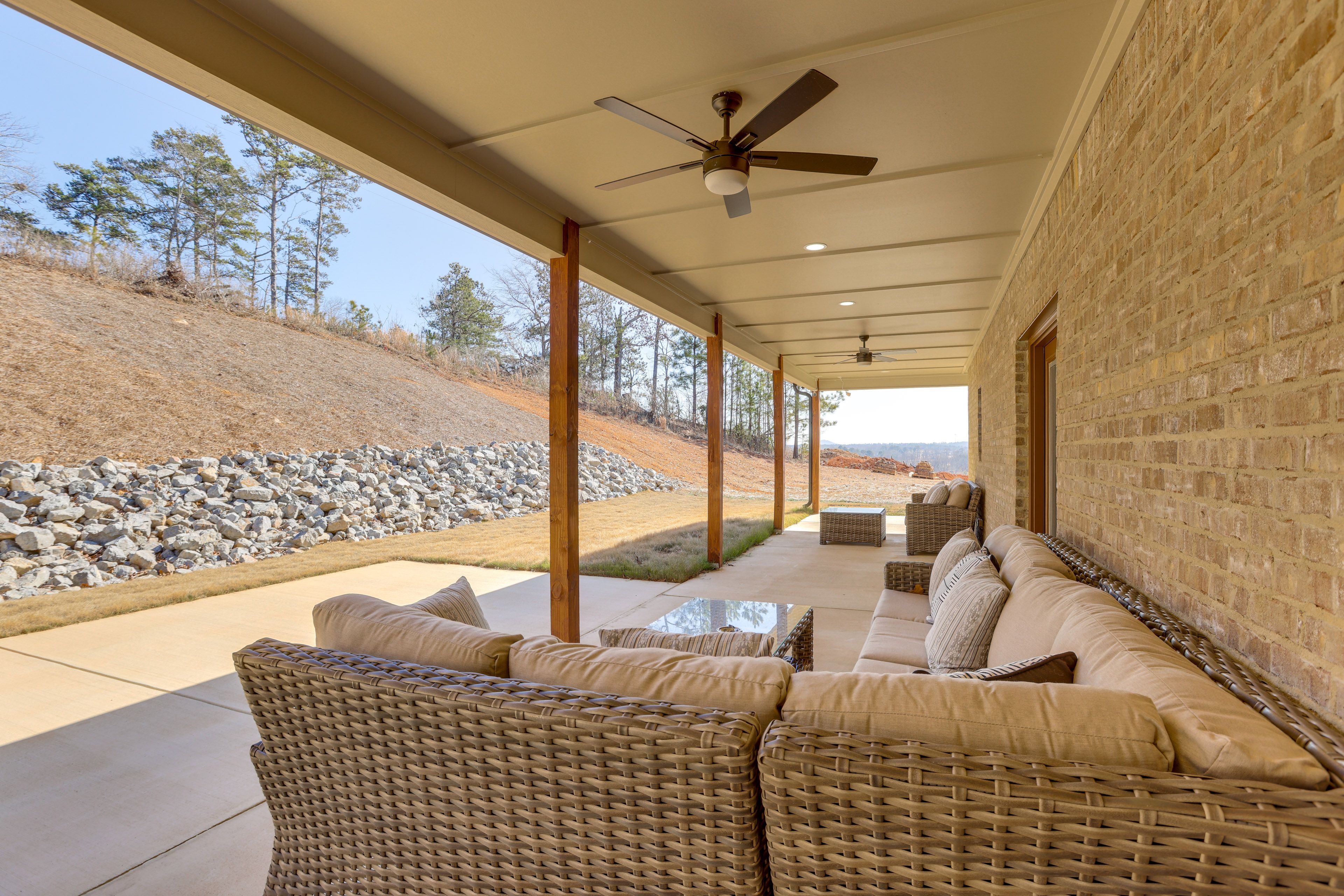 Patio | Outdoor Seating | Lake Views