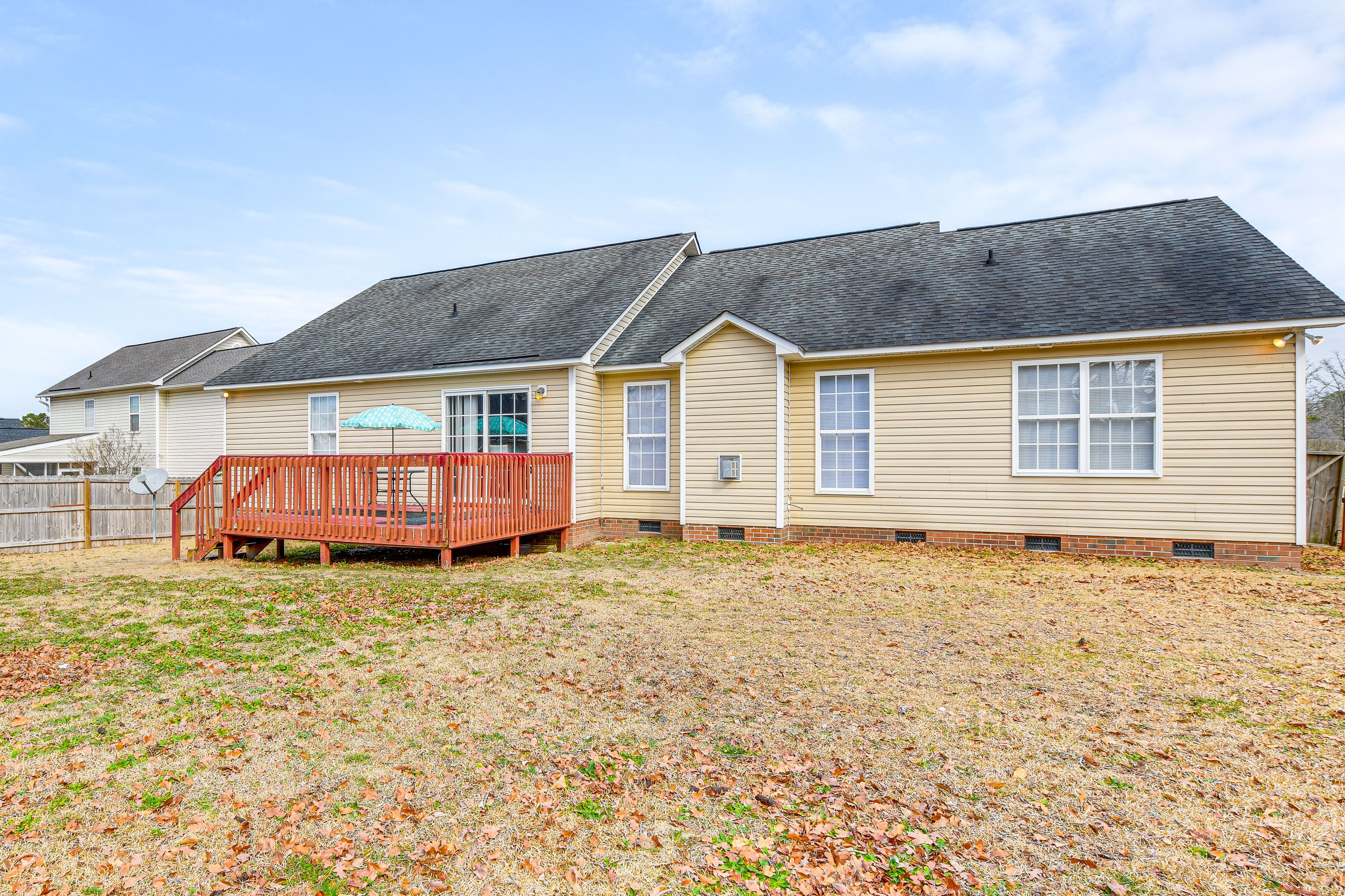Property Exterior | Fenced-In Yard