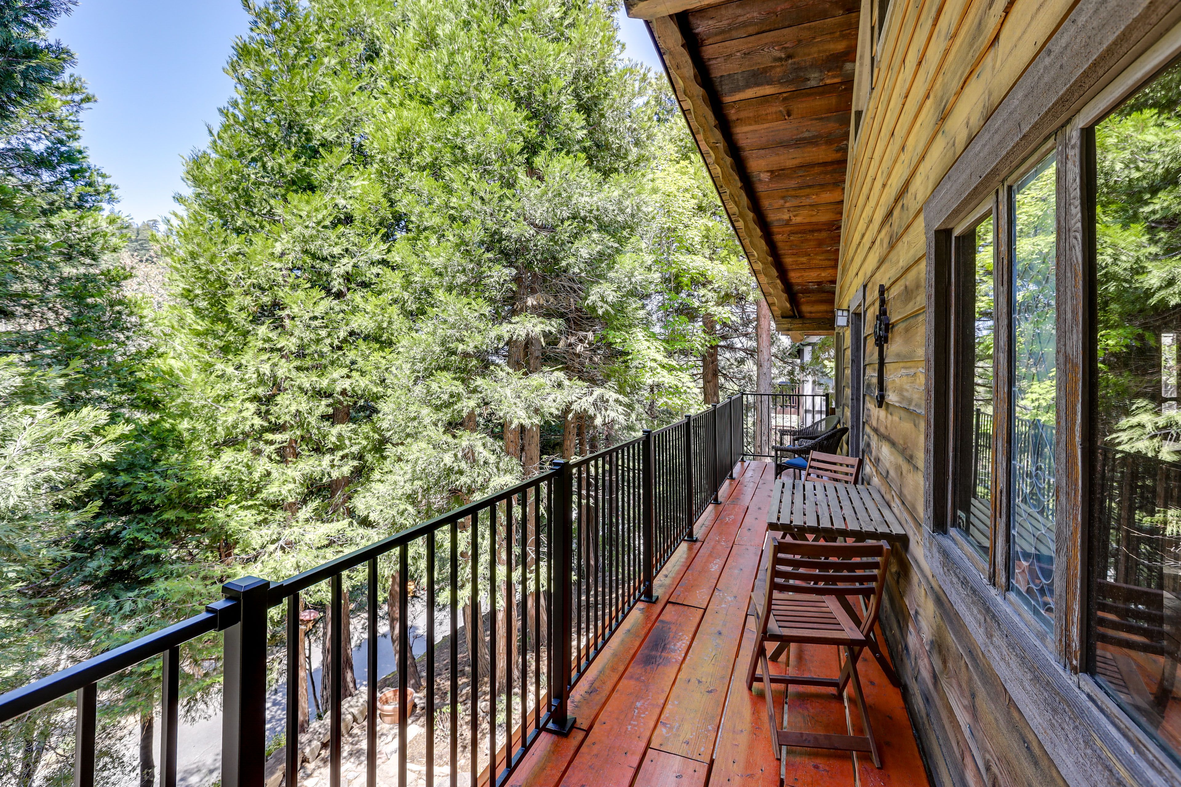 Cabin Exterior | Furnished Balcony