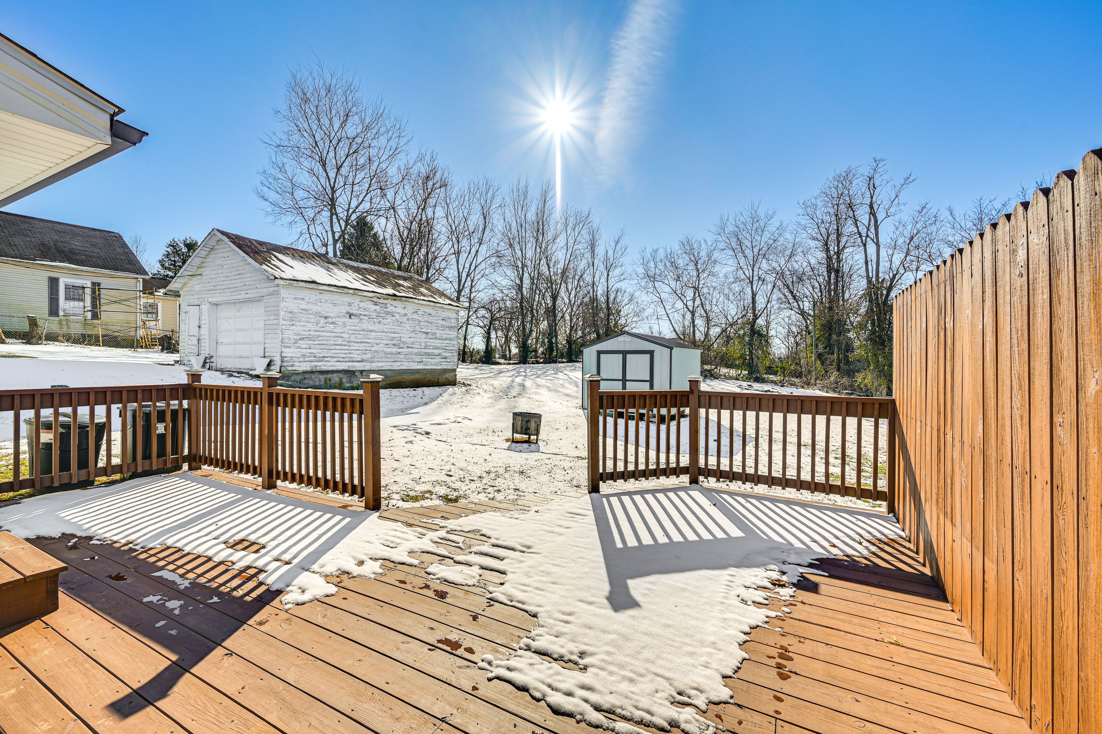 Rear Deck