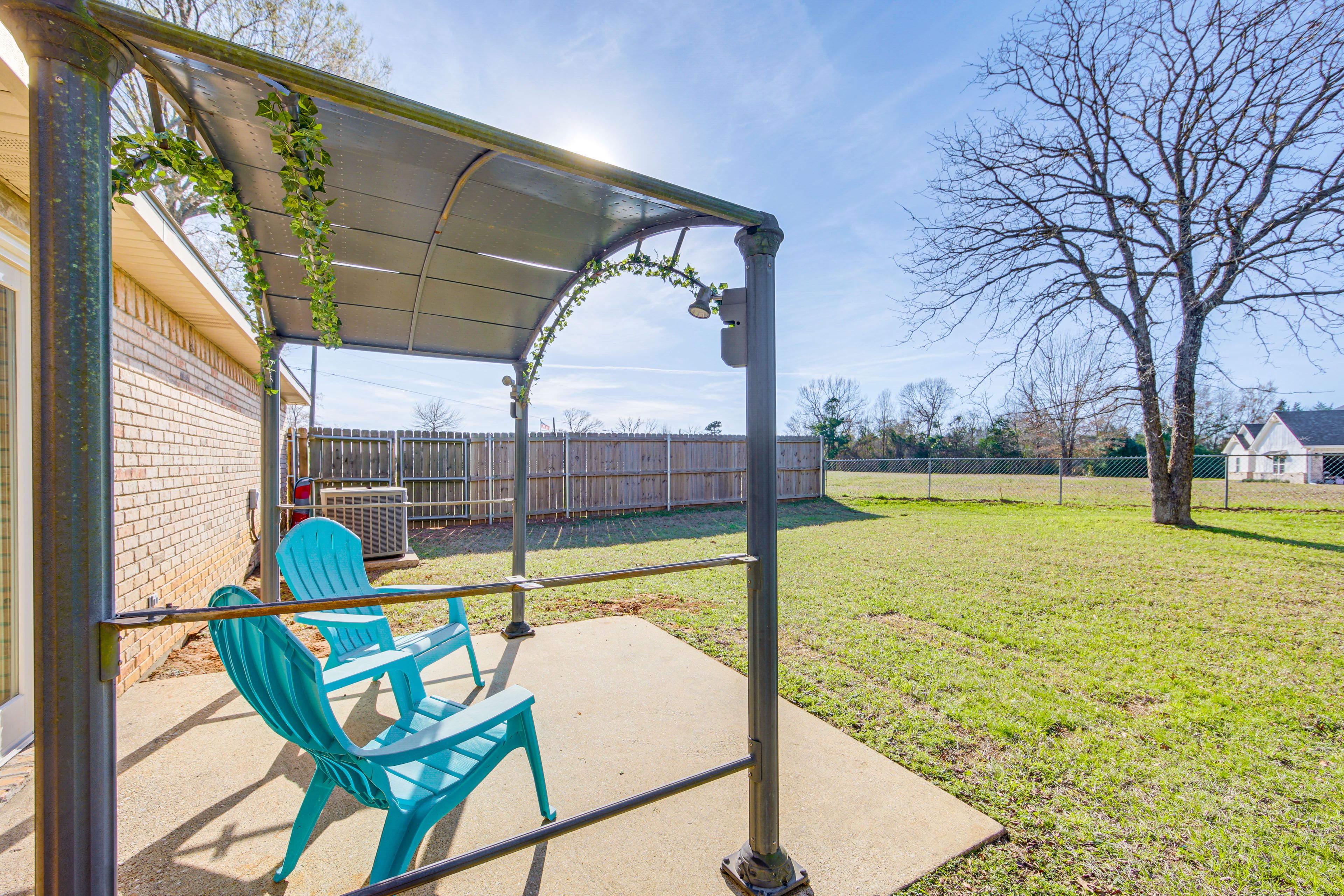 Patio | Fenced-In Backyard