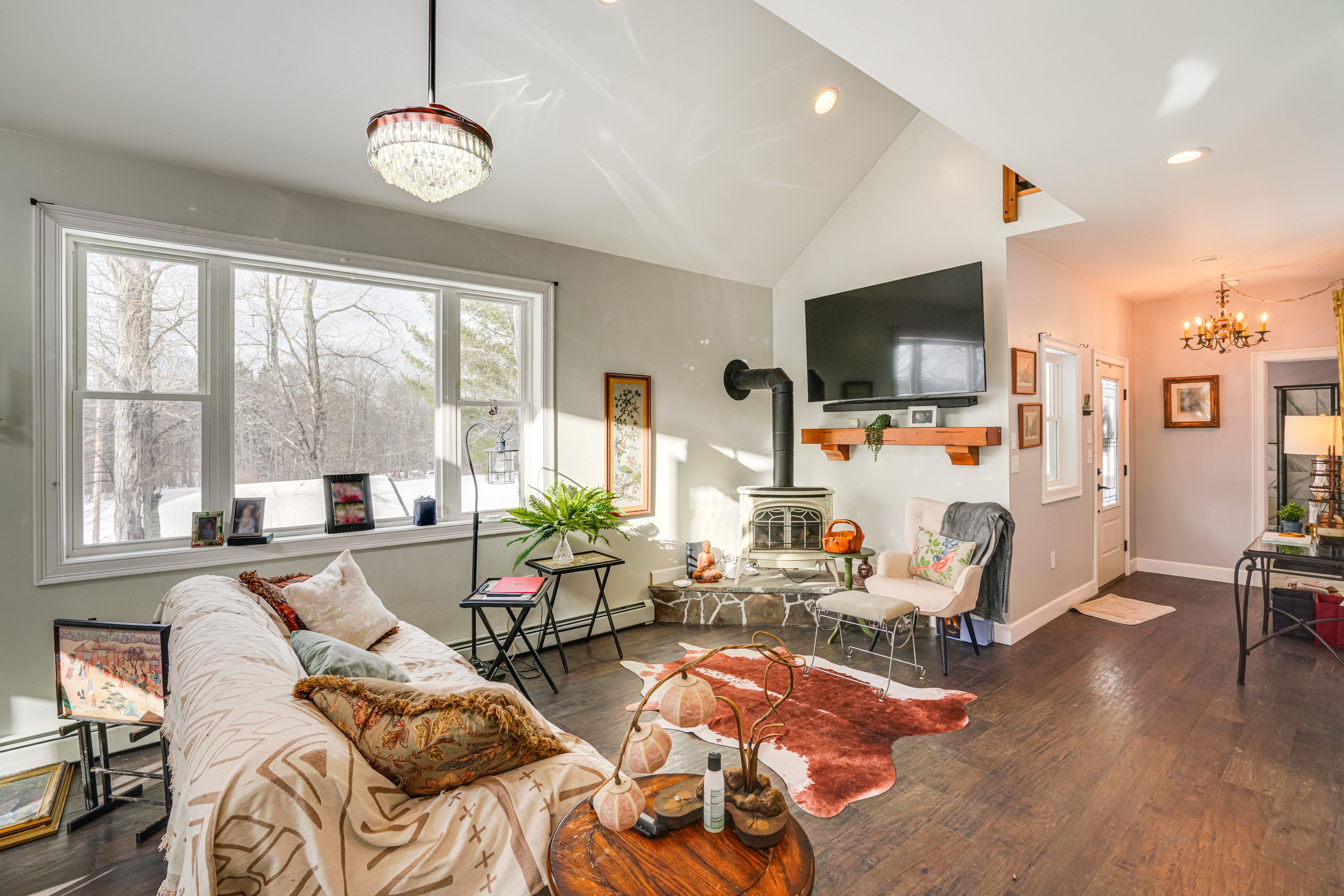 Living Room | 1st Floor | Central Heating & A/C