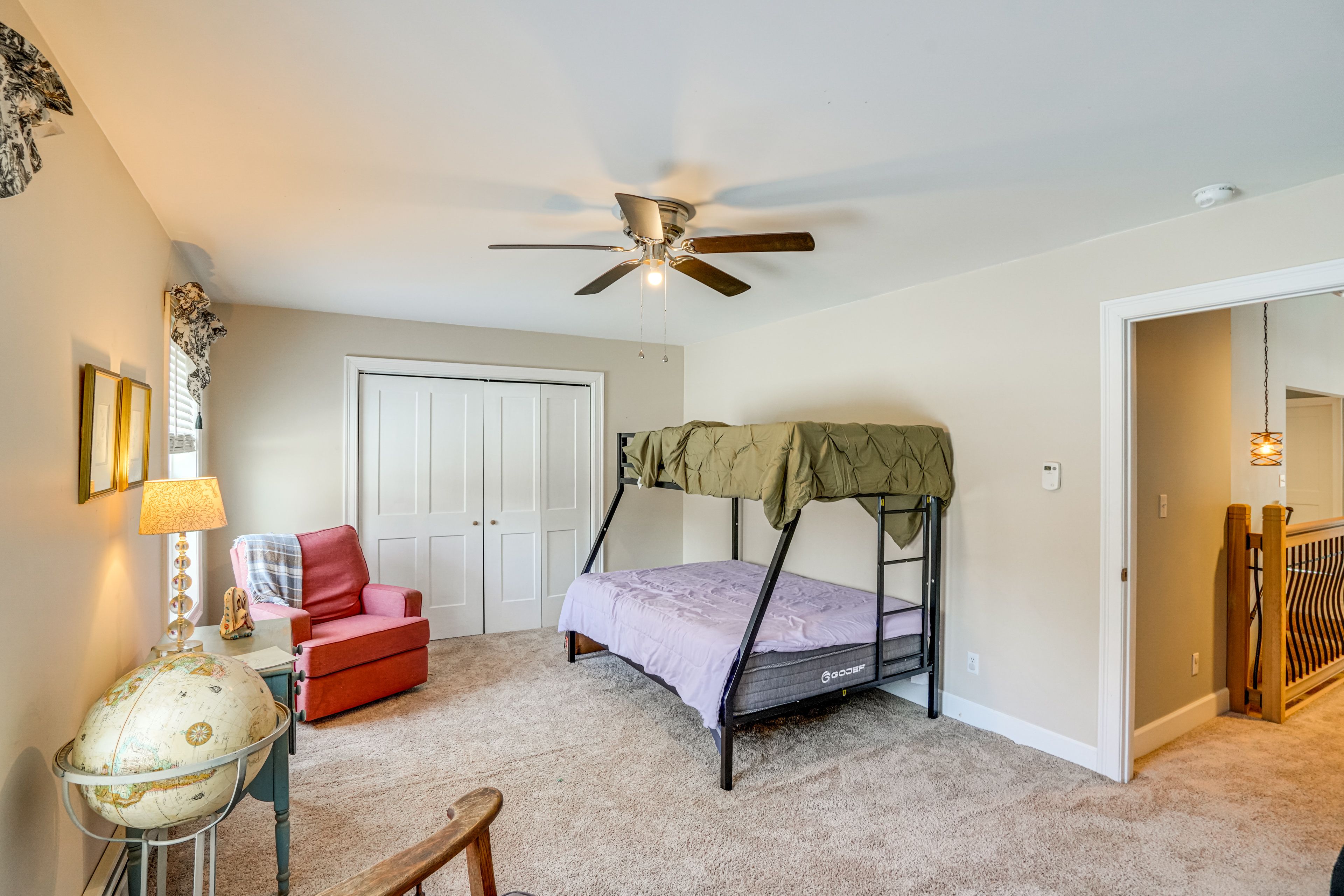 Bedroom 4 | 2nd Floor | Twin/Full Bunk Bed