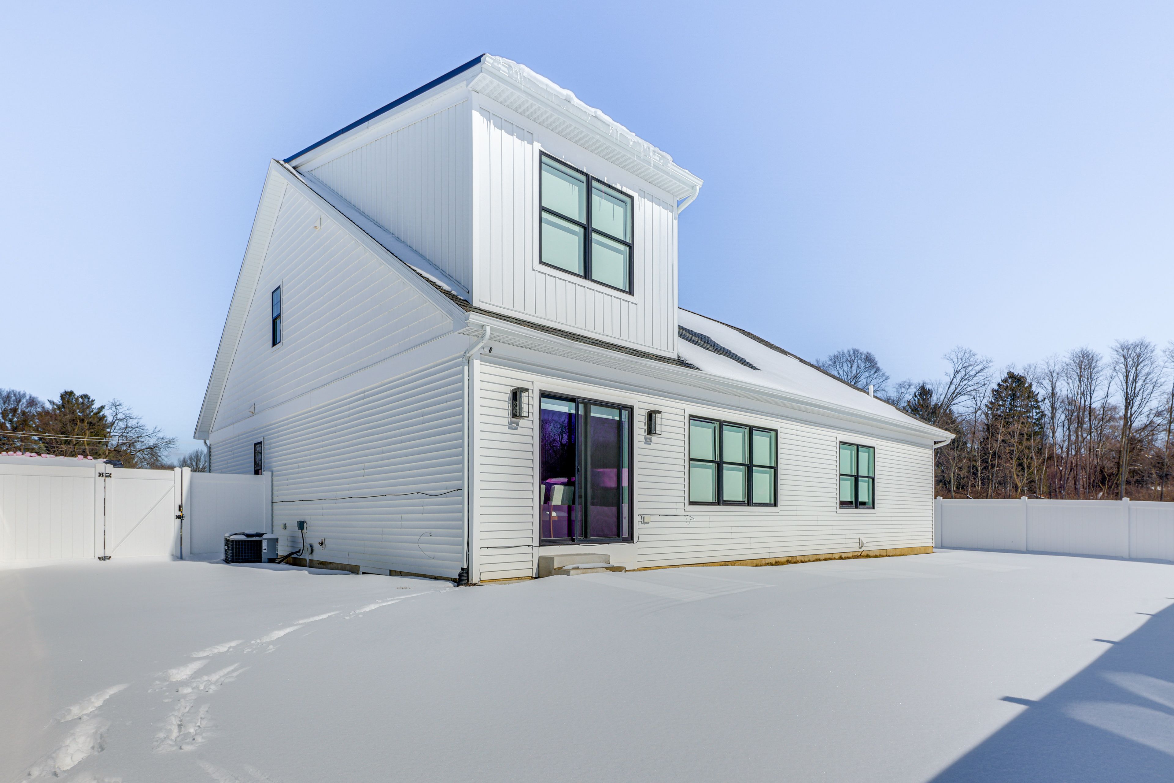 House Exterior | Fenced Backyard