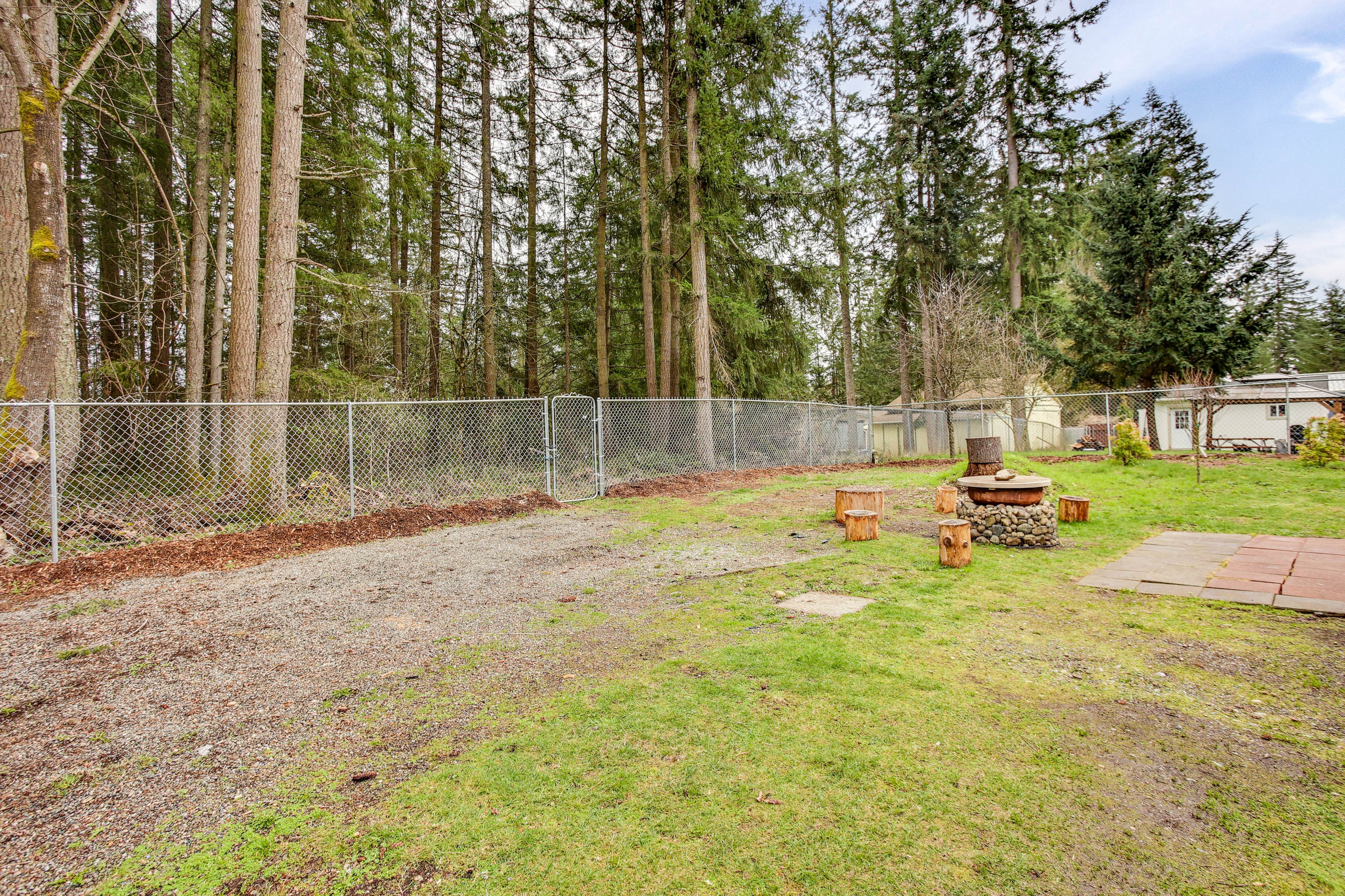 Fenced-In Yard | Fire Pit