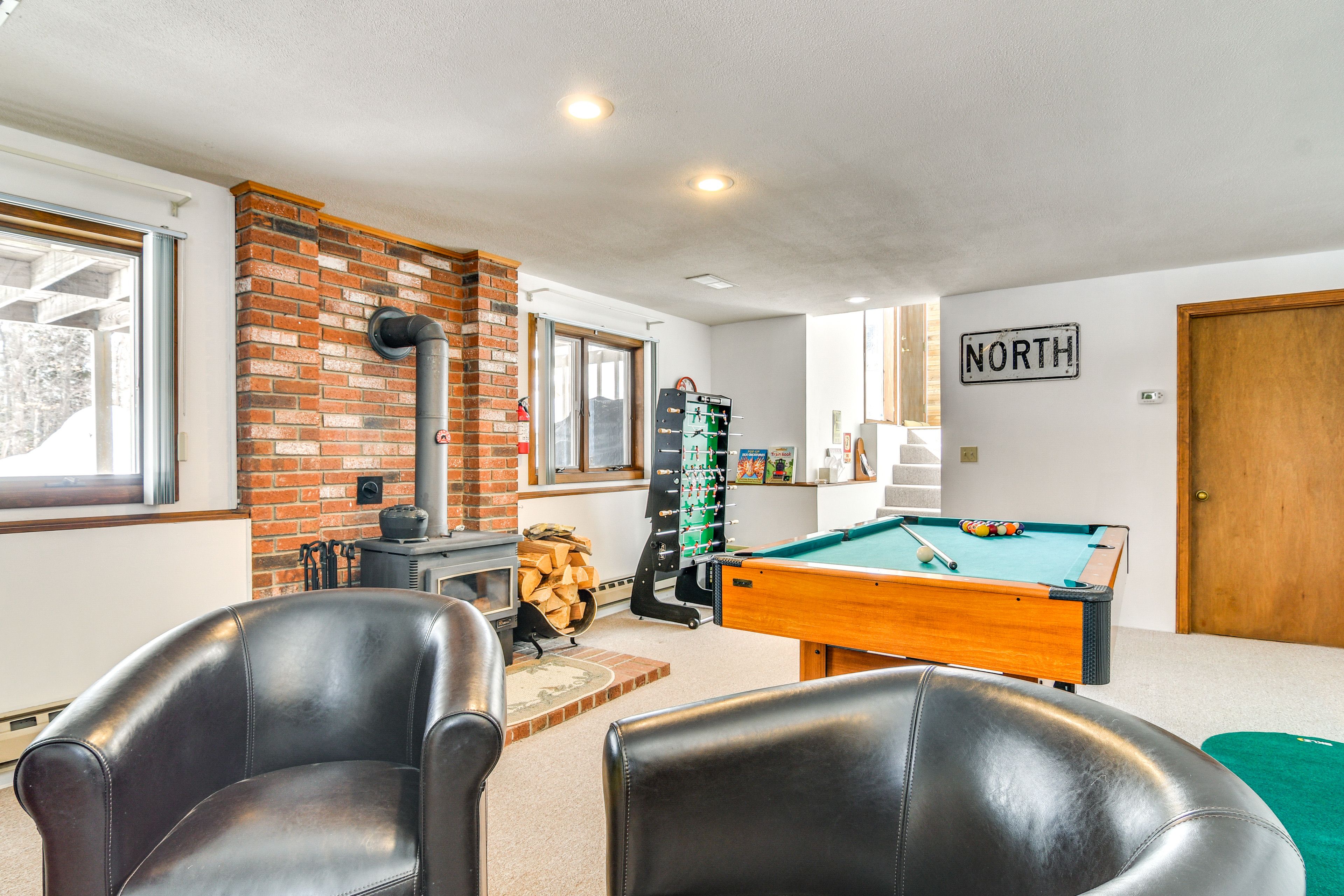 Game Room | Lower Floor | Arcade Game | Foosball Table | Board Games