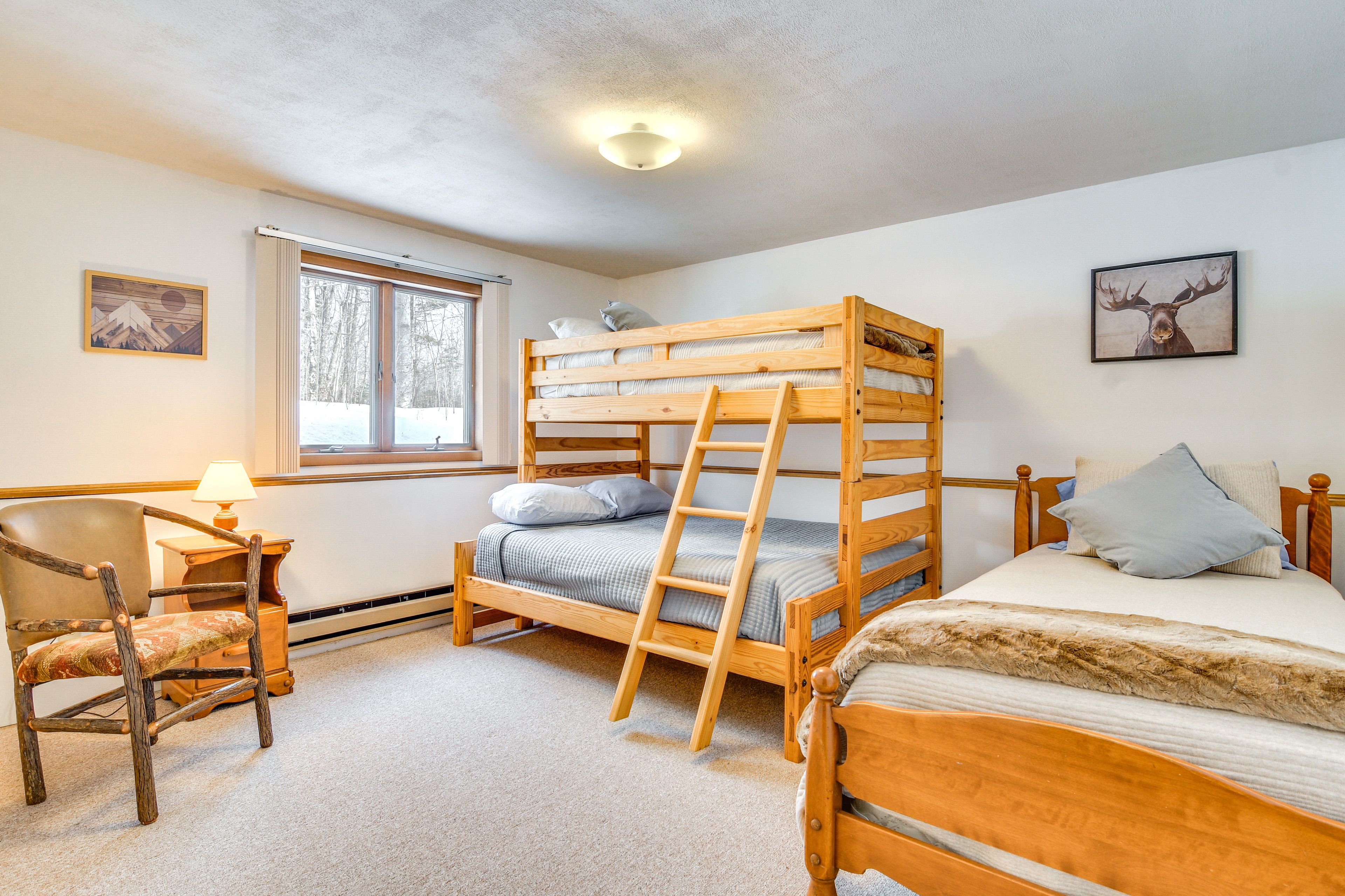 Bedroom 3 | Lower Floor | Twin/Full Bunk Bed | Twin Bed