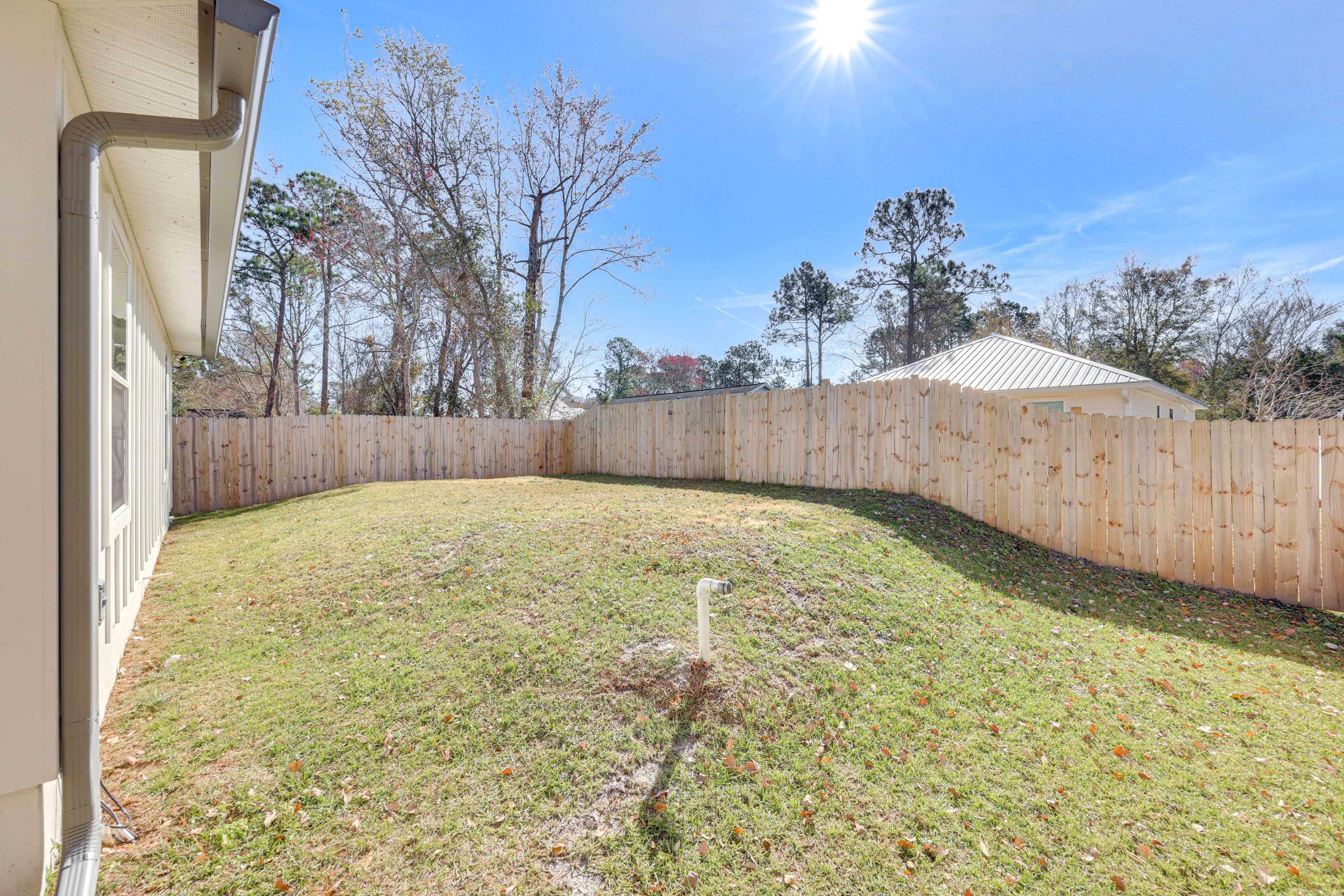 Fenced Yard