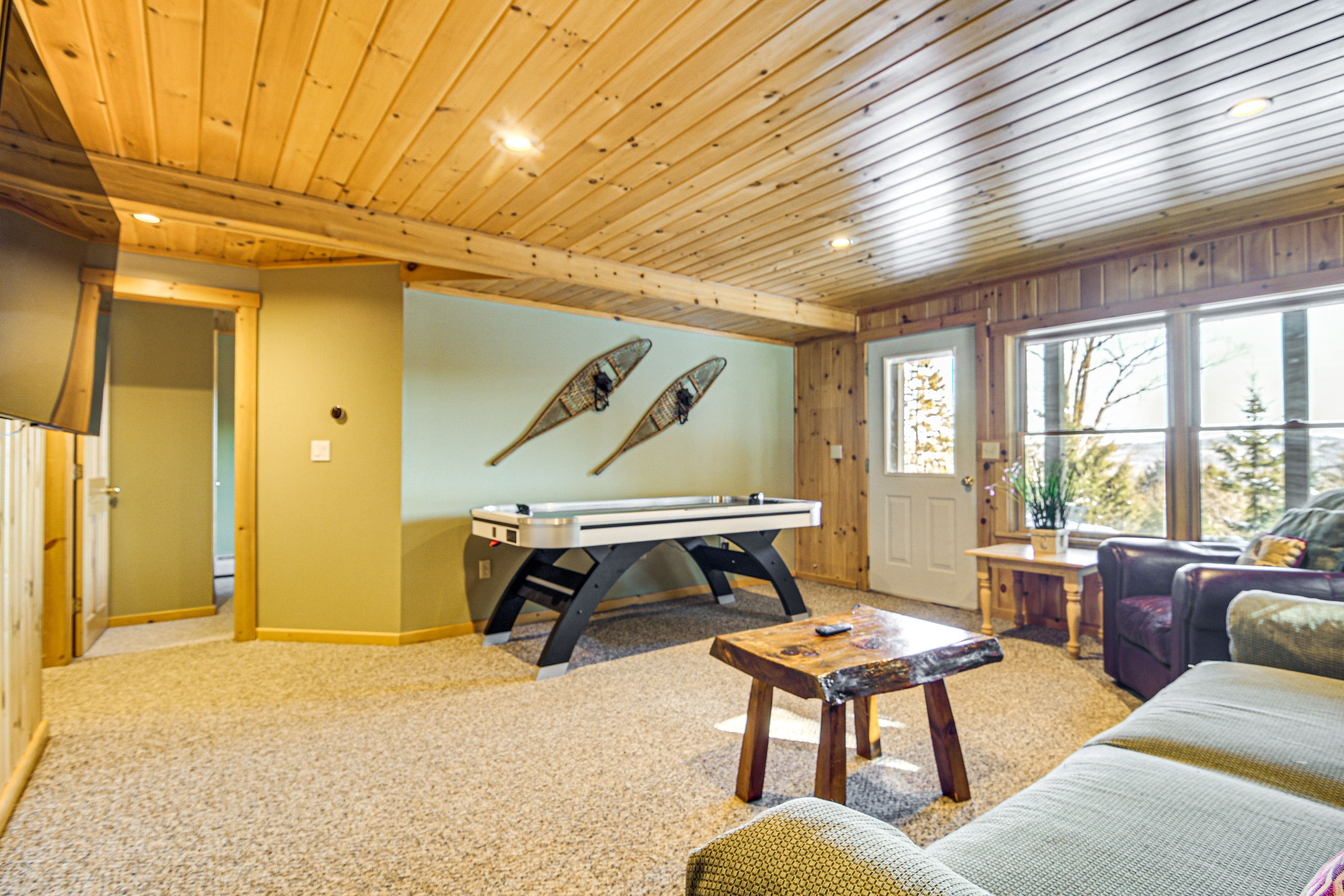 Lounge Area | Basement Level | Air Hockey Table