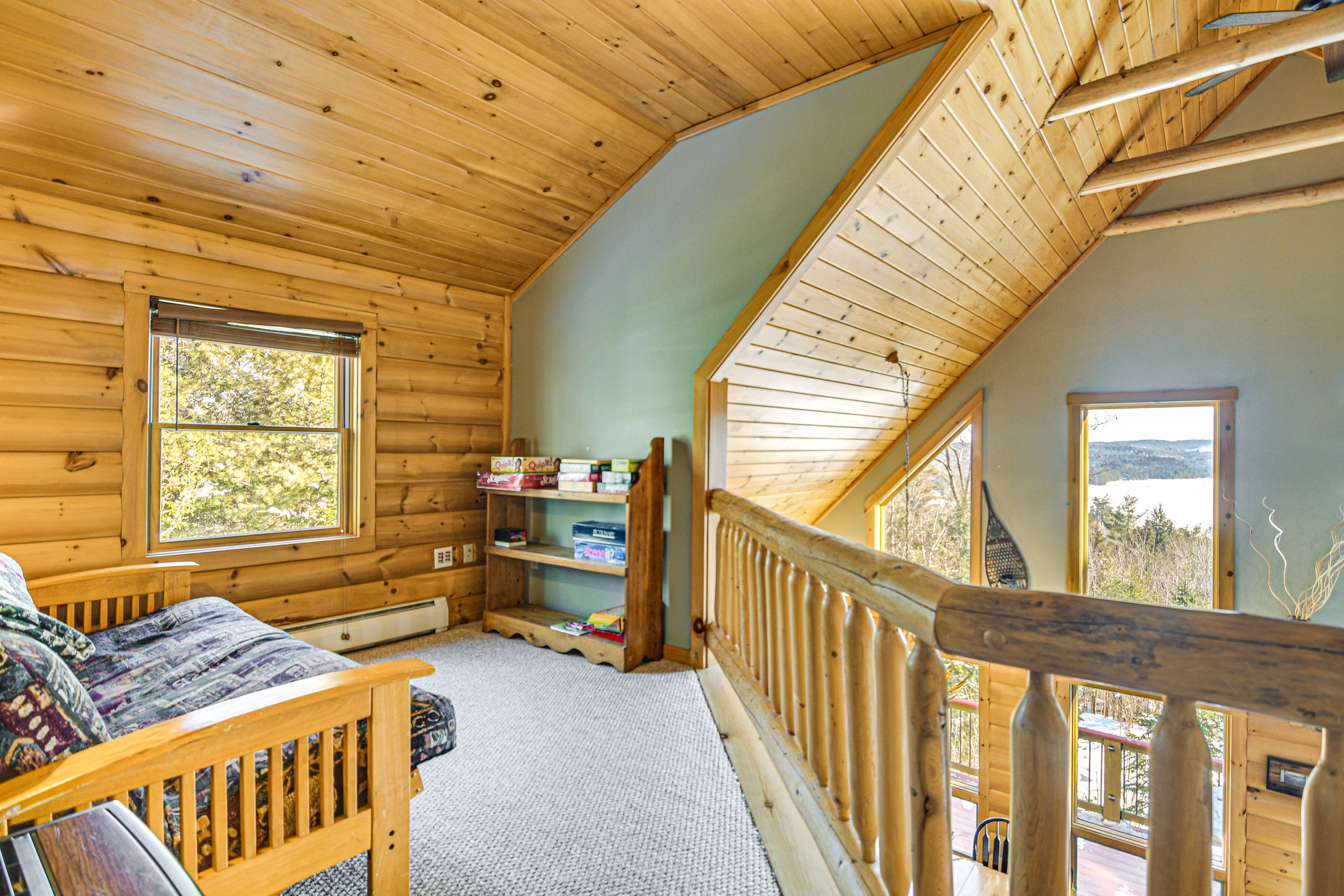 Loft | 2nd Level | Full Futon | Board Games