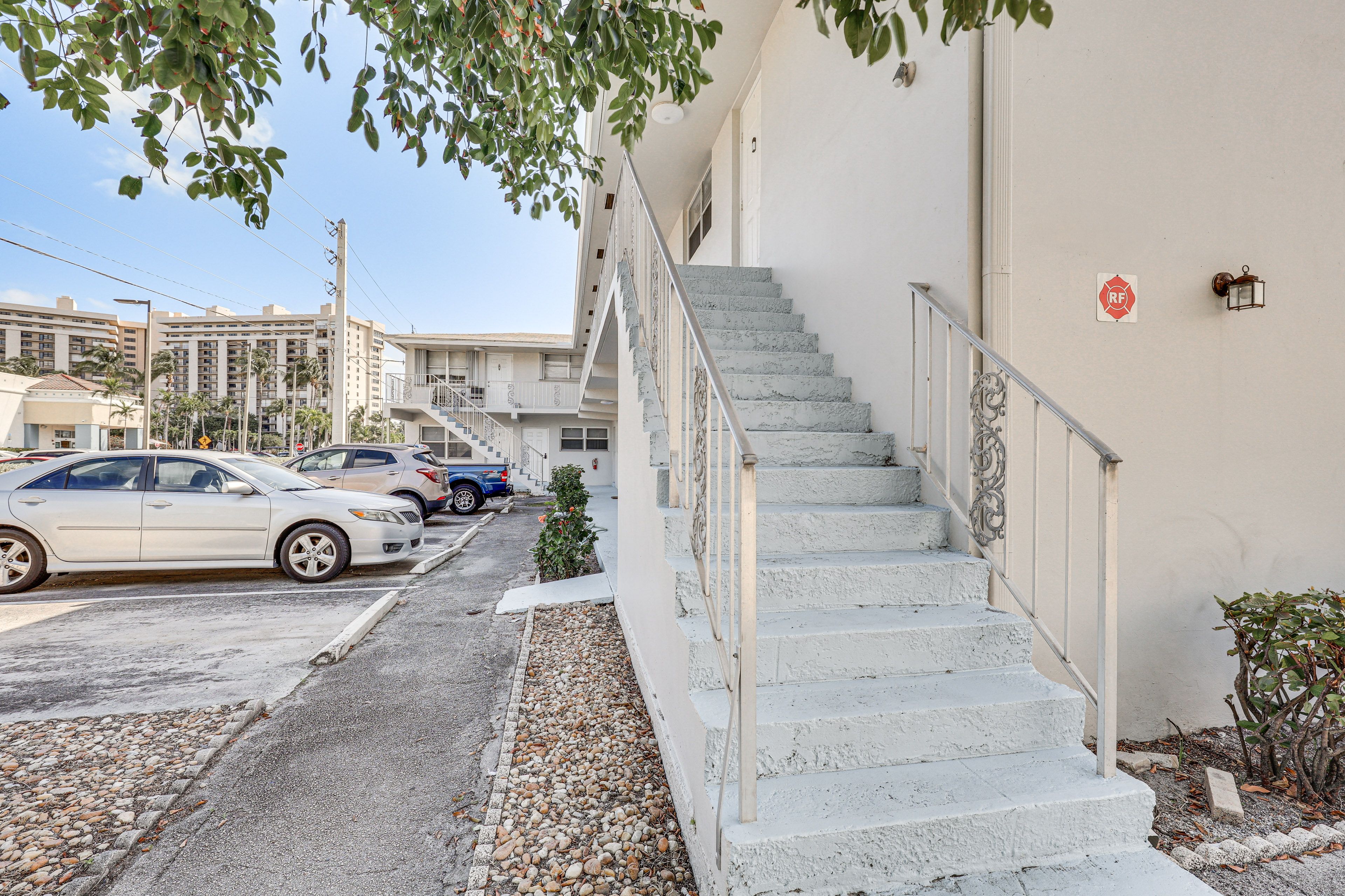 Staircase to Access Unit