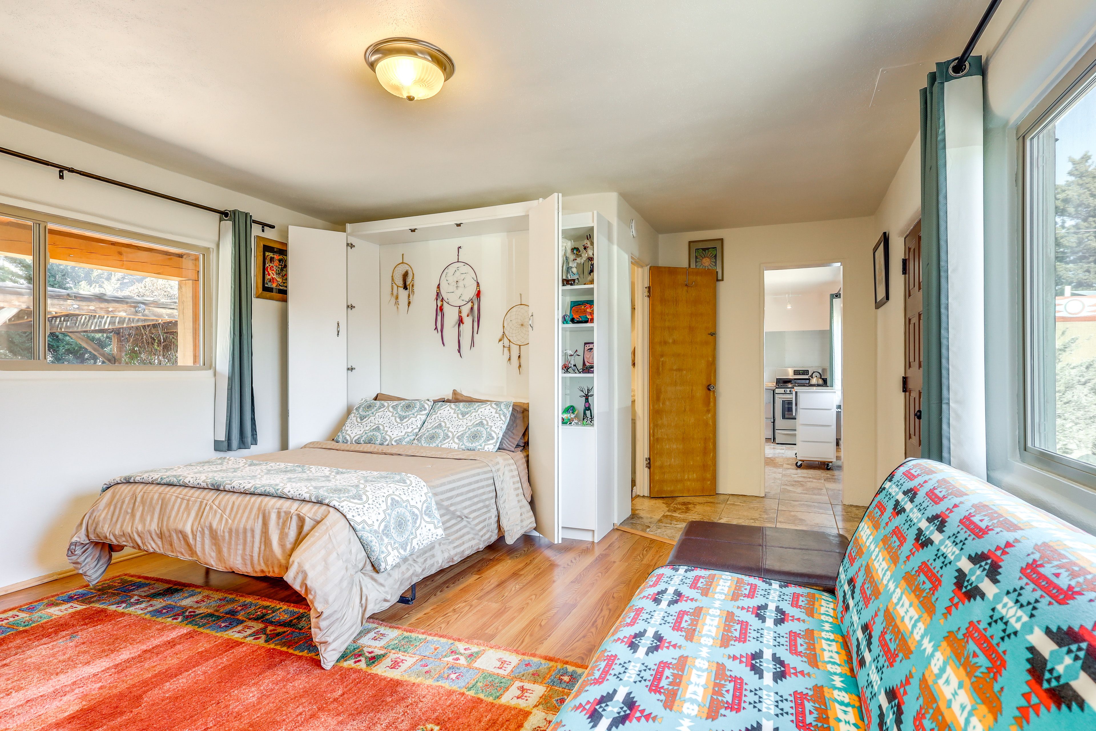 Studio | Sleeping & Living Area | Mini-Split A/C Unit | Gas Heating | Smart TV