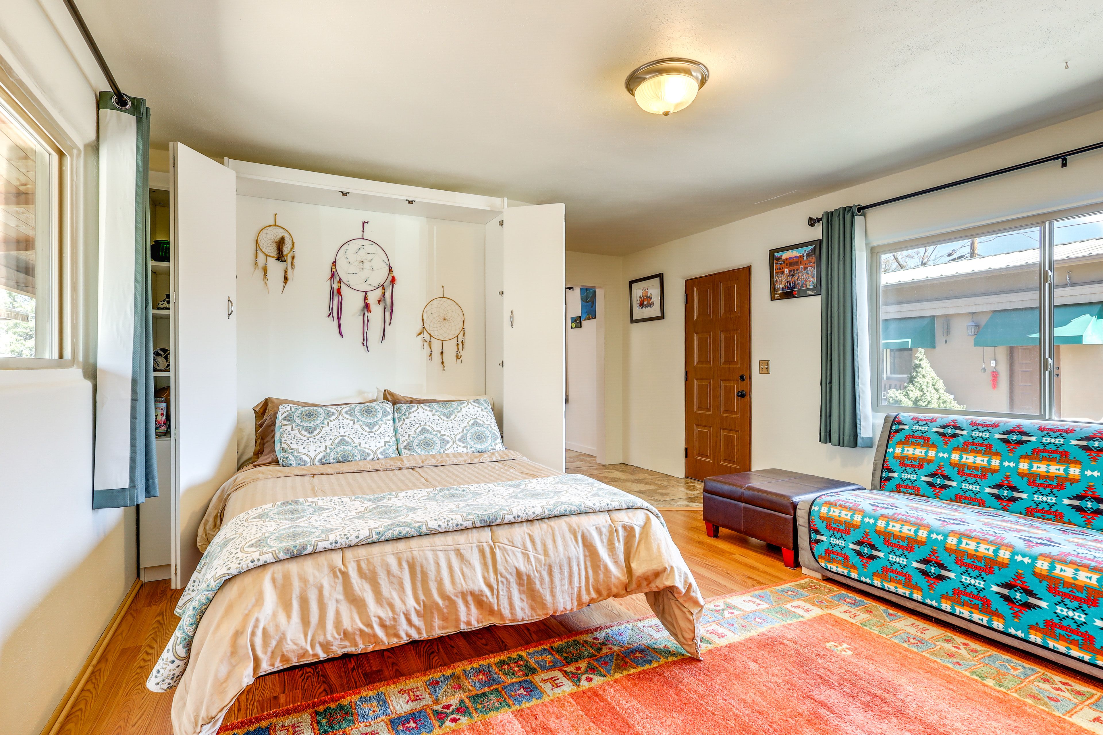 Studio | Sleeping & Living Area | Queen Bed | Linens Provided | Free WiFi