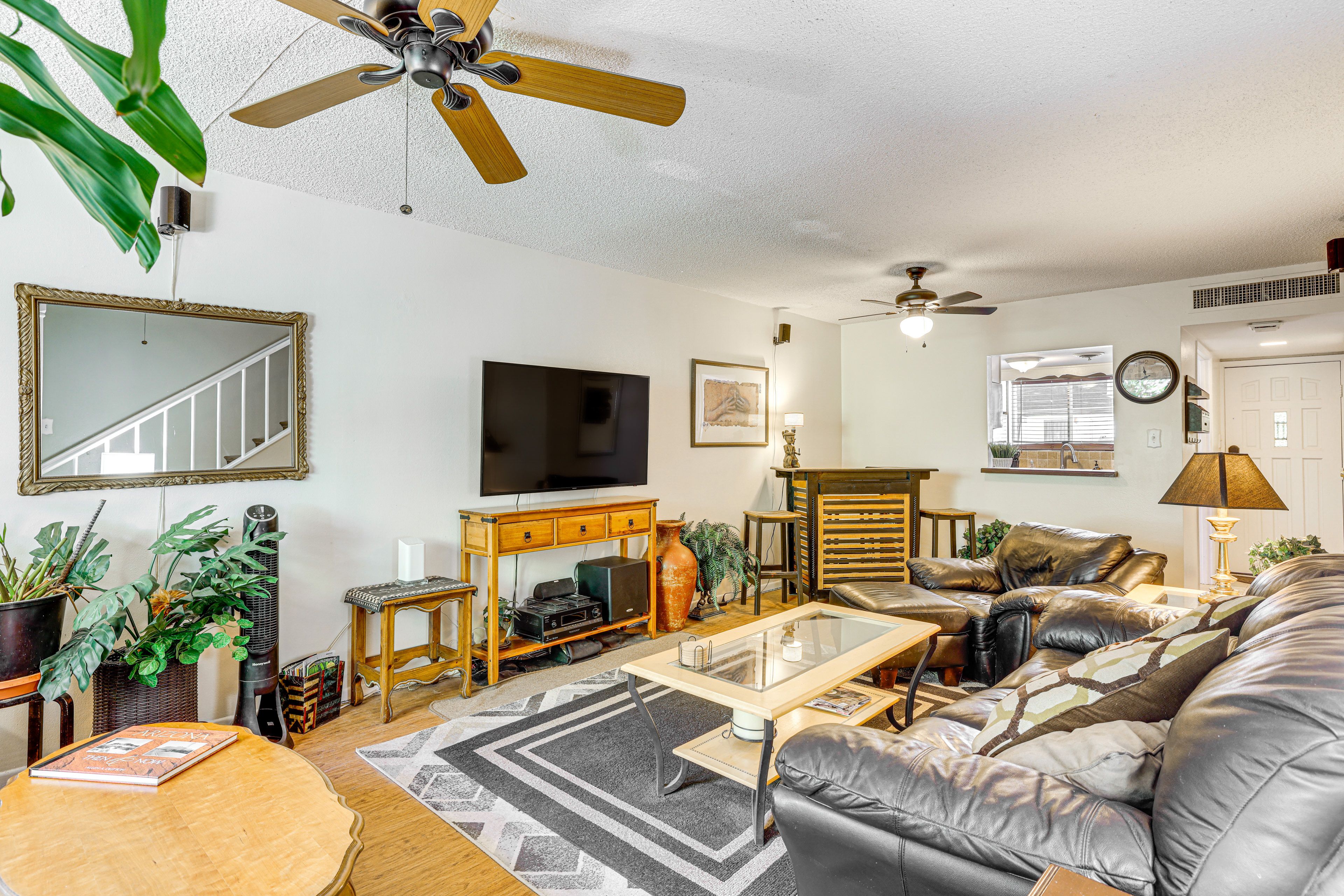 Living Room | Sleeper Sofa | 1st Floor | Central A/C & Heat