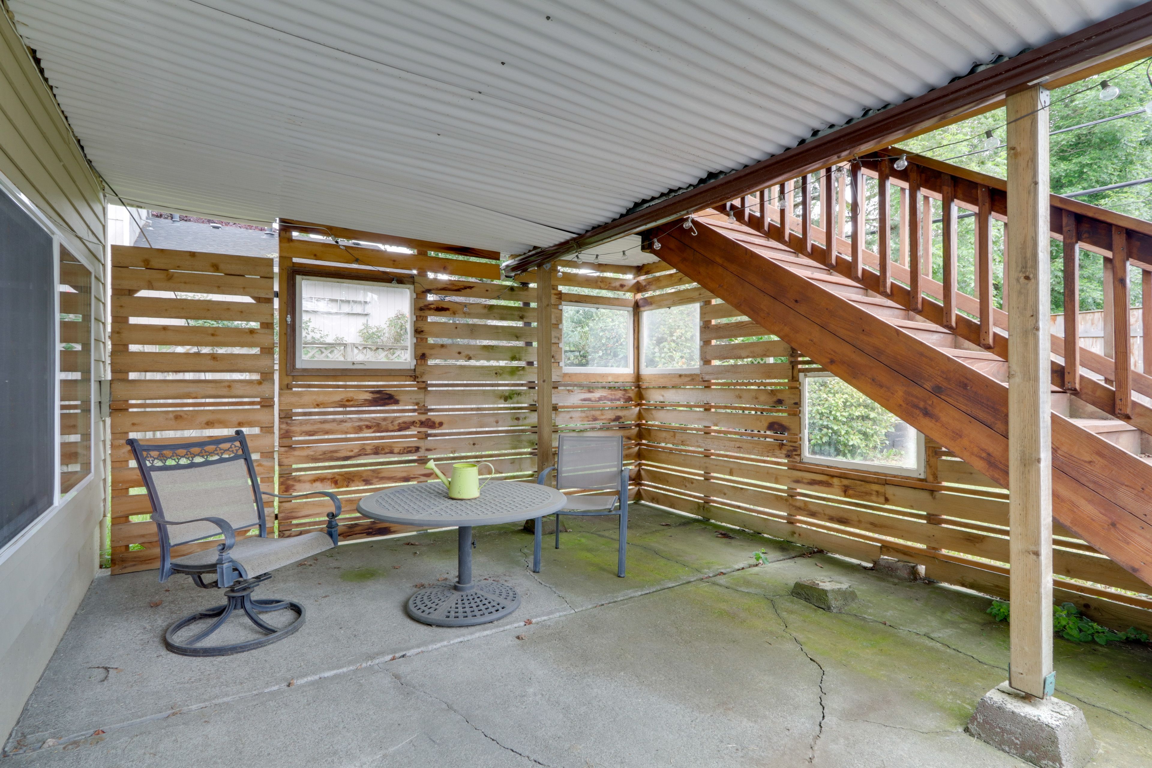Private Patio | Fenced Yard
