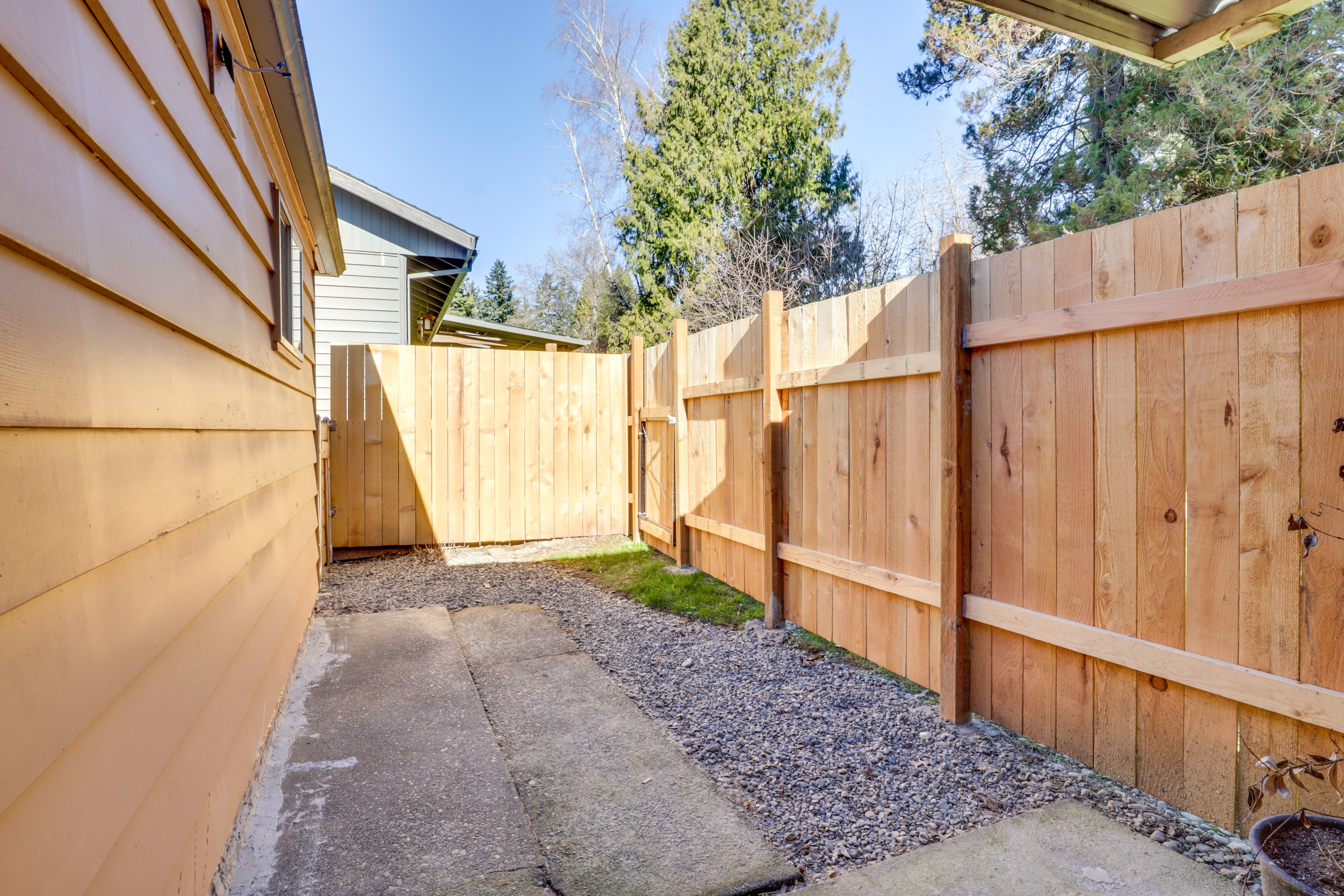 Fenced Patio