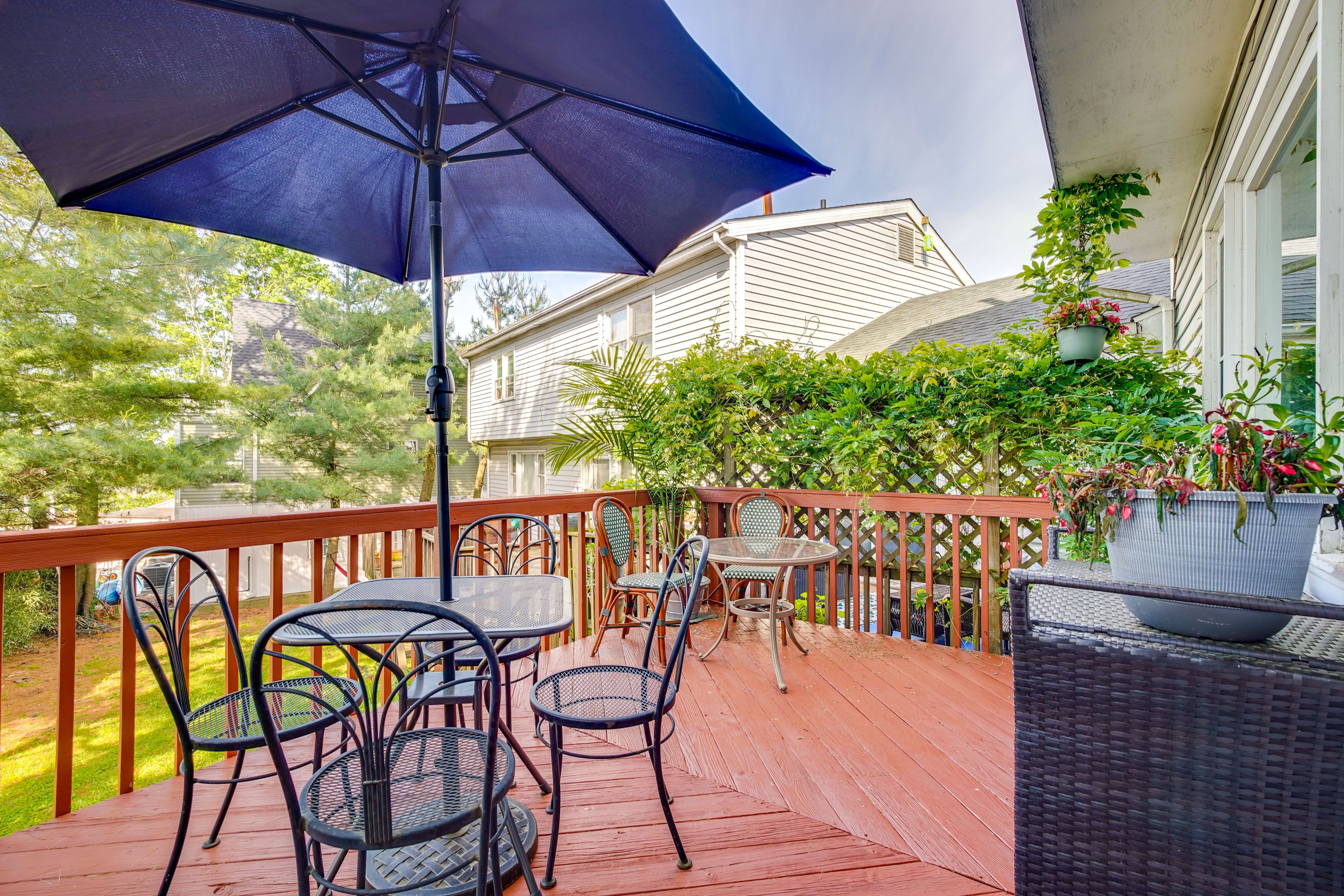 Milford Vacation Rental | 2BR | 1.5BA | Stairs Required | 1,056 Sq Ft