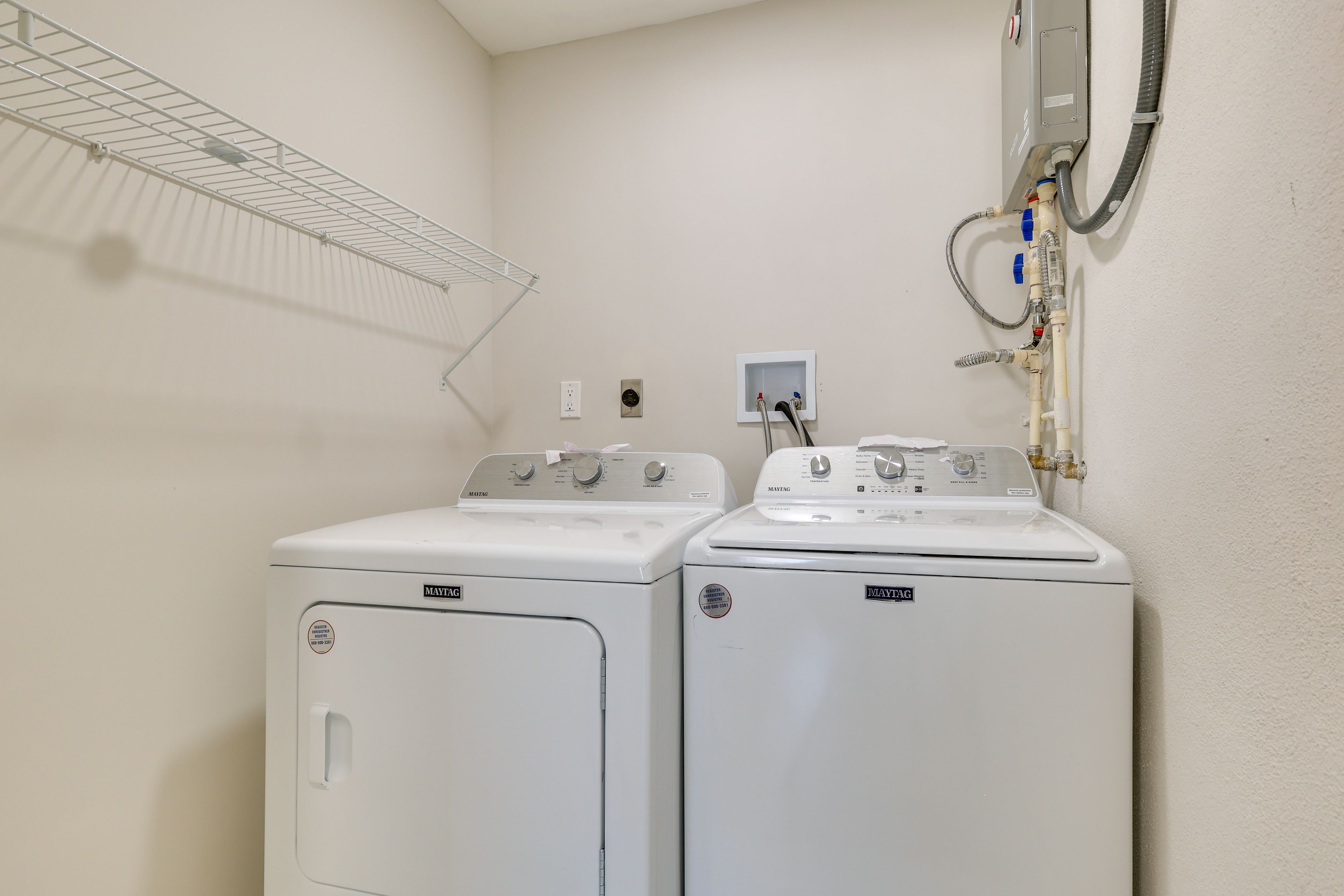 Laundry Area | Washer/Dryer | Laundry Detergent | Iron/Board