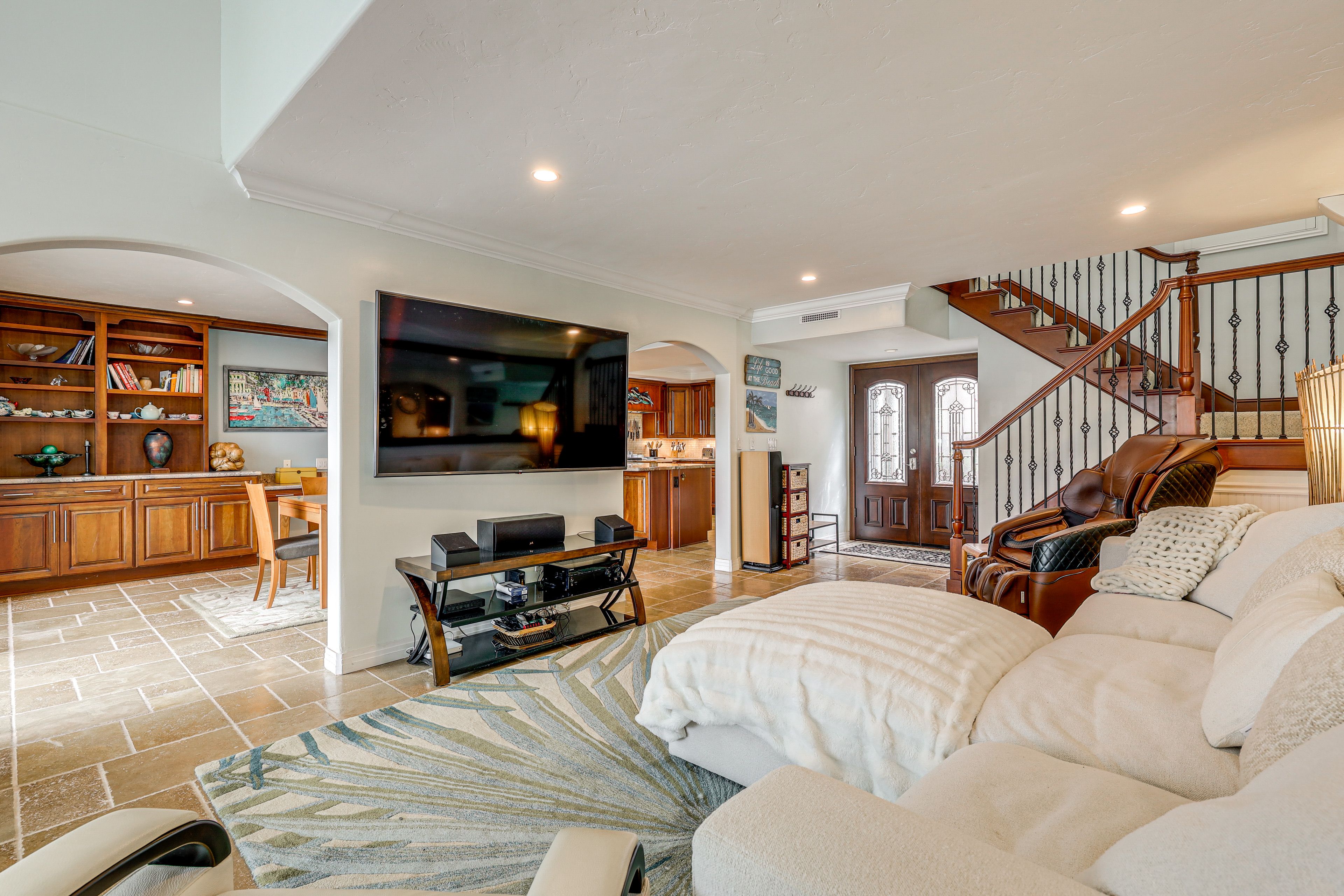 Living Room | 1st Floor | Central A/C & Heating