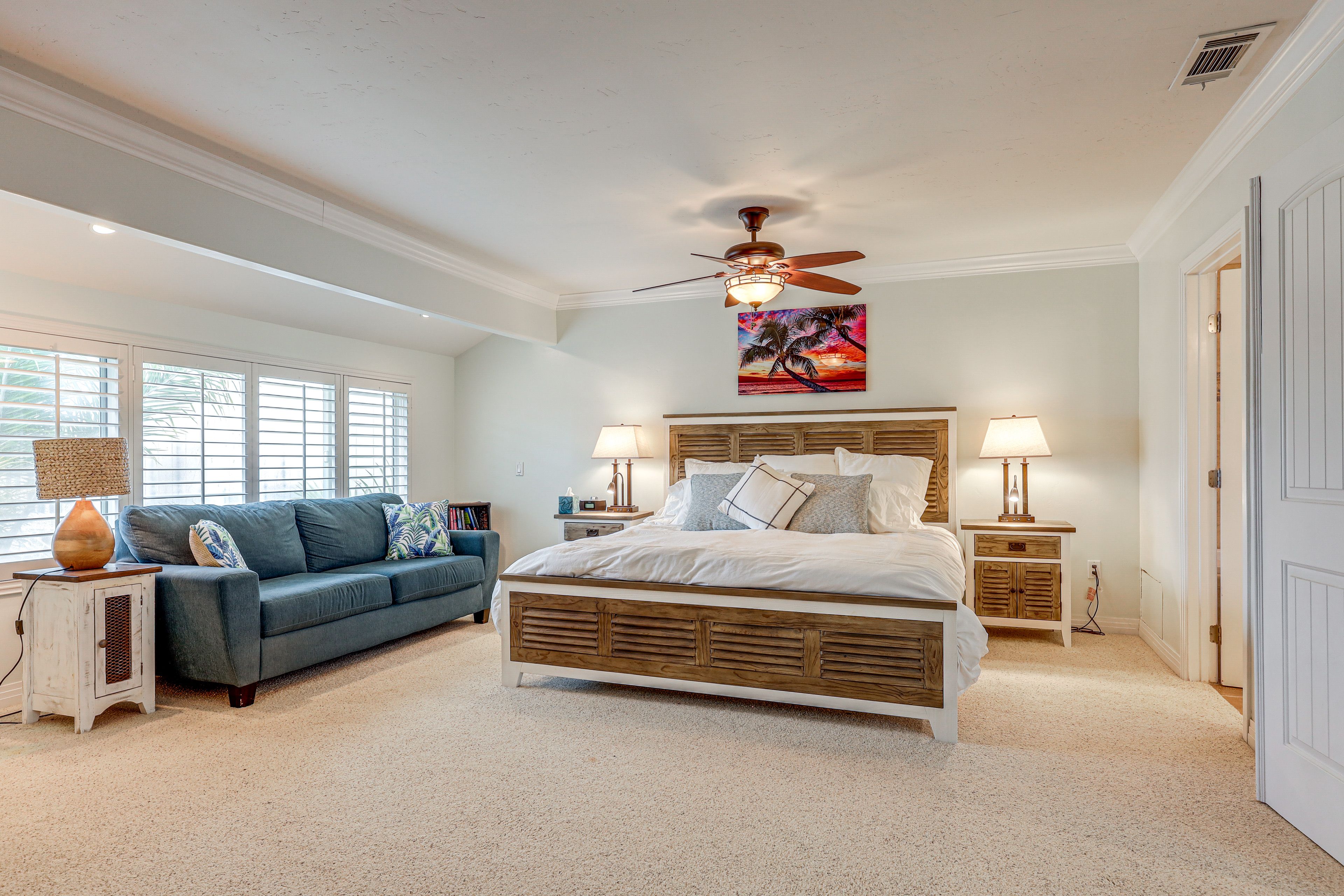 Bedroom 1 | 2nd Floor | King Bed | Linens Provided