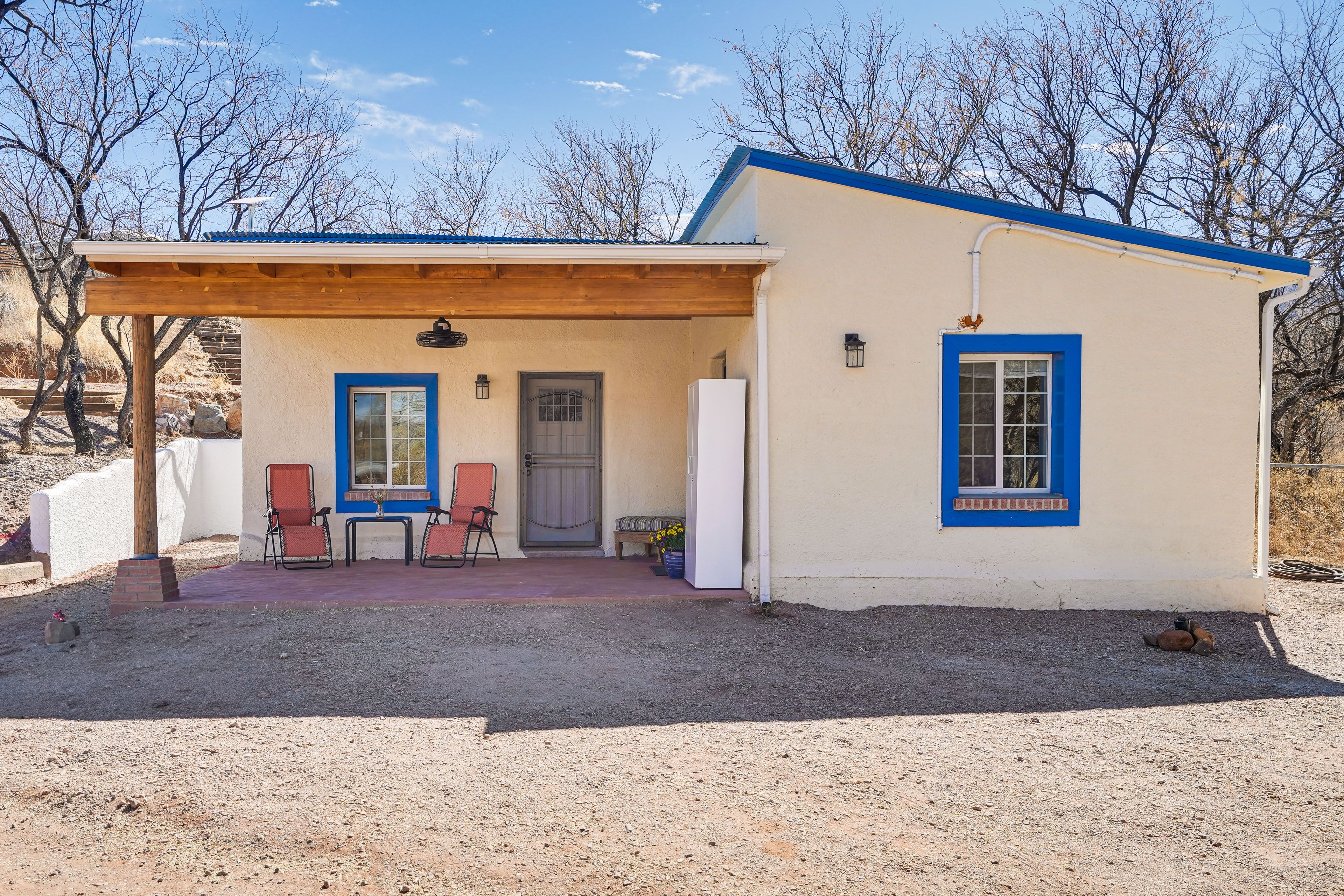 Patagonia Vacation Rental | 1BR | 1BA | 430 Sq Ft | 2 Steps to Enter