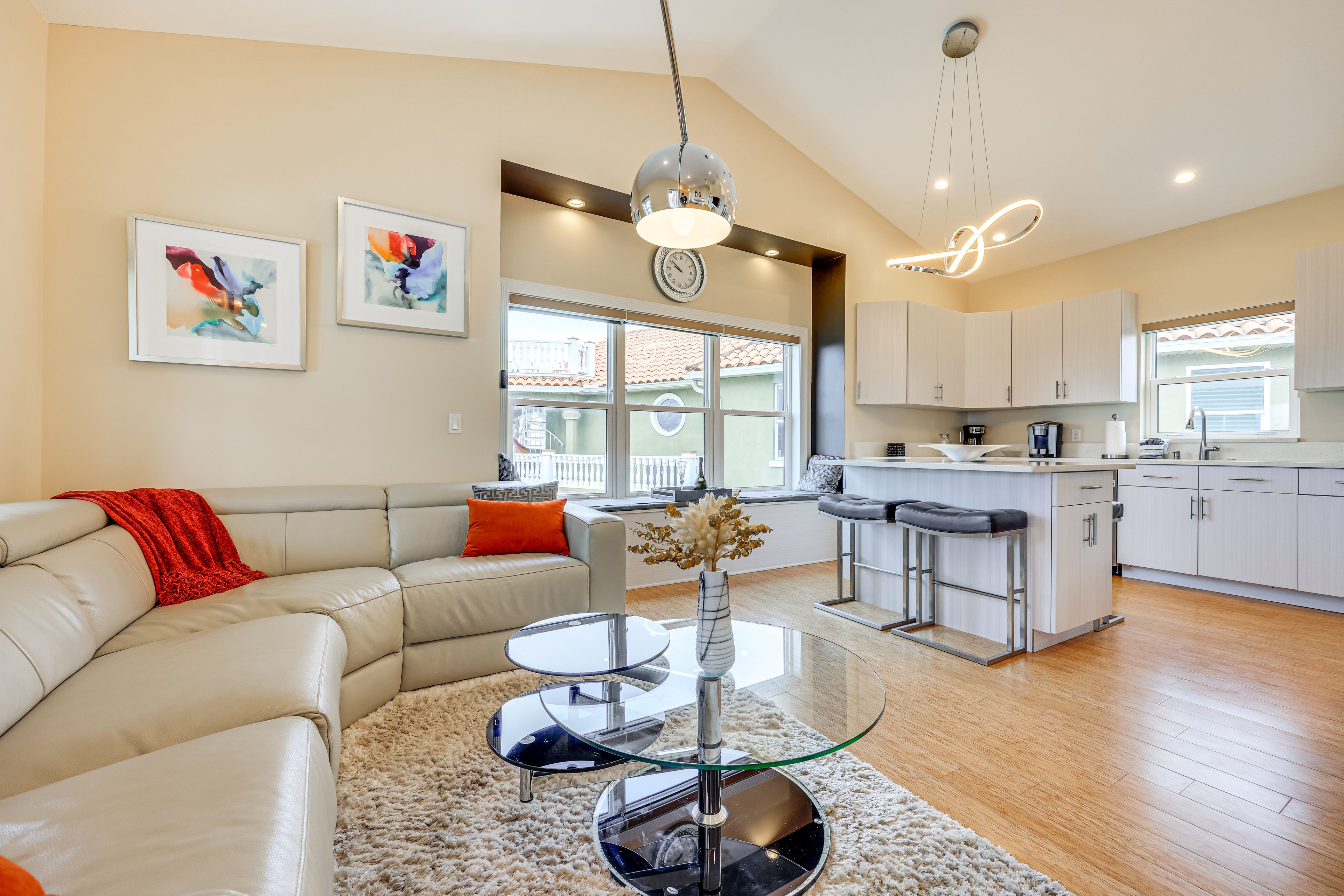 Living Area | Dining Bar | Kitchen
