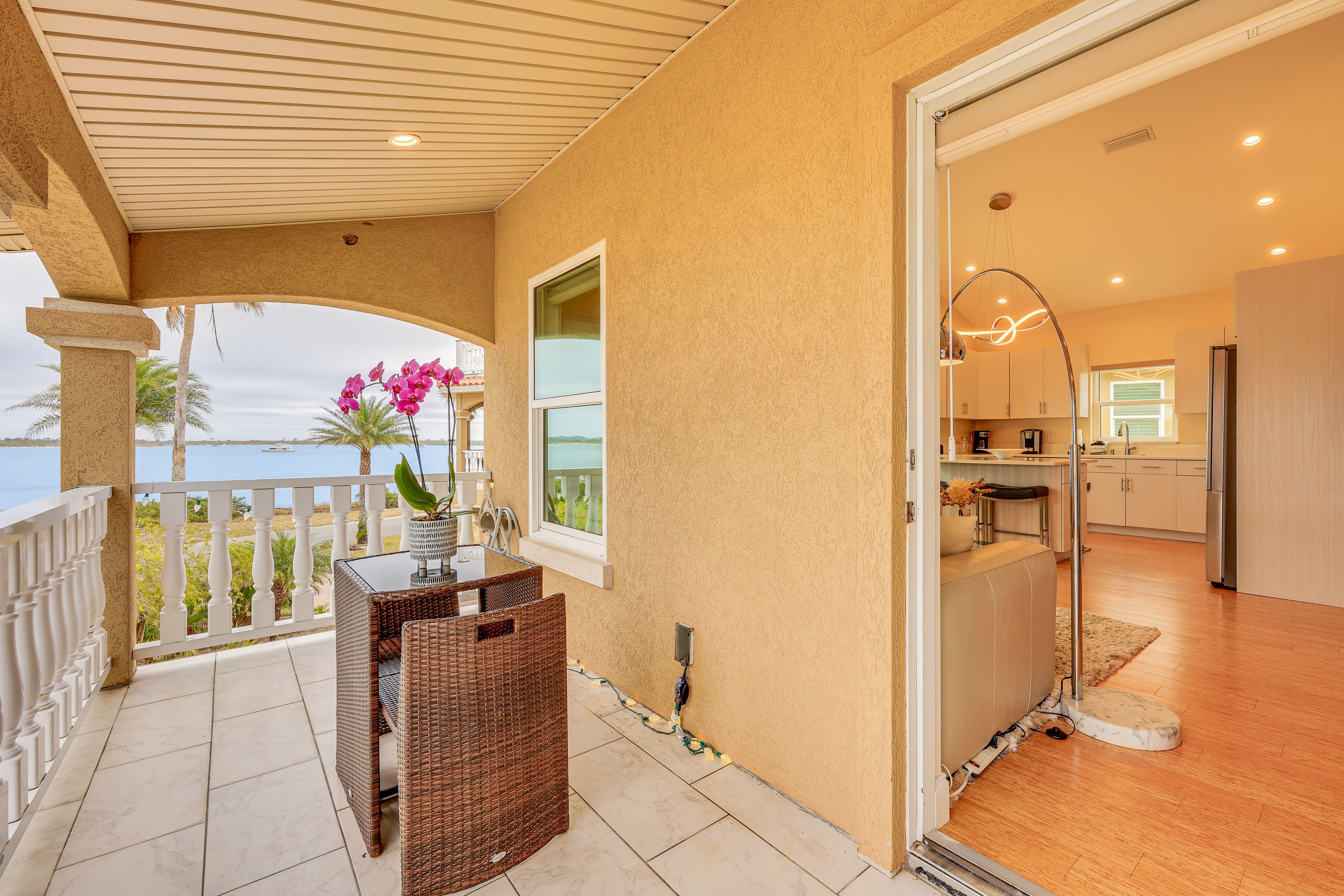 Apartment Exterior | Private Balcony | Water Views